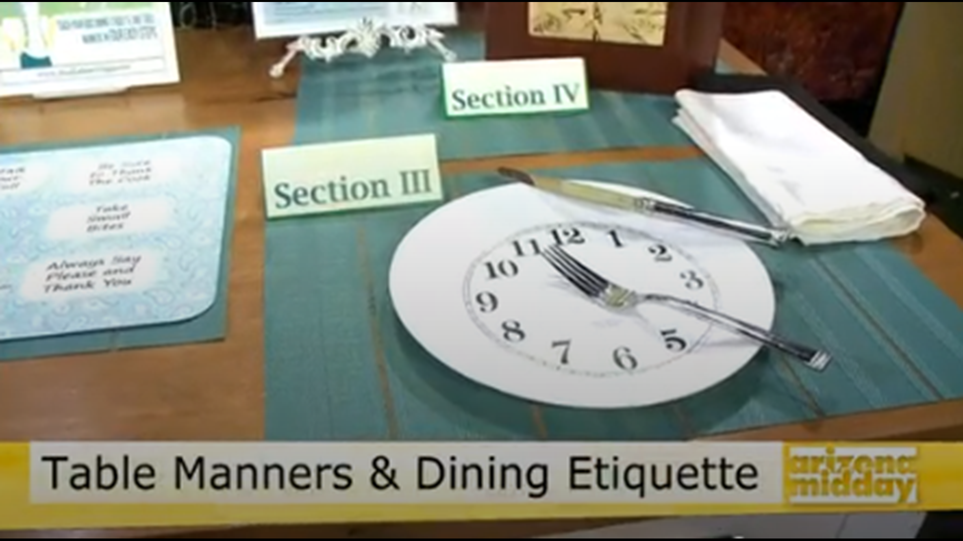 SueAnn Brown with "It's All About Etiquette" gives us all the tricks on how you can teach your kids basic etiquette at the dinner table in your home