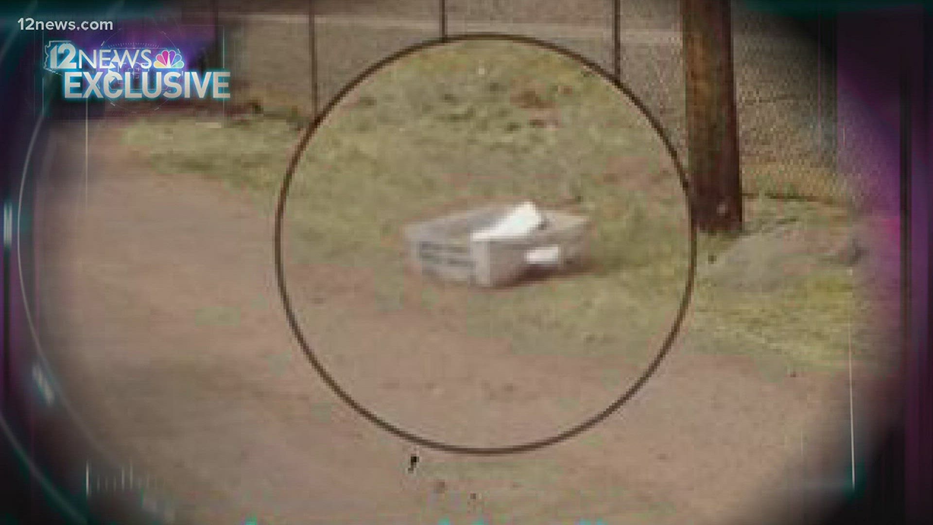 The USPS is investigating how a mail bin was found dumped in an alley in Phoenix.