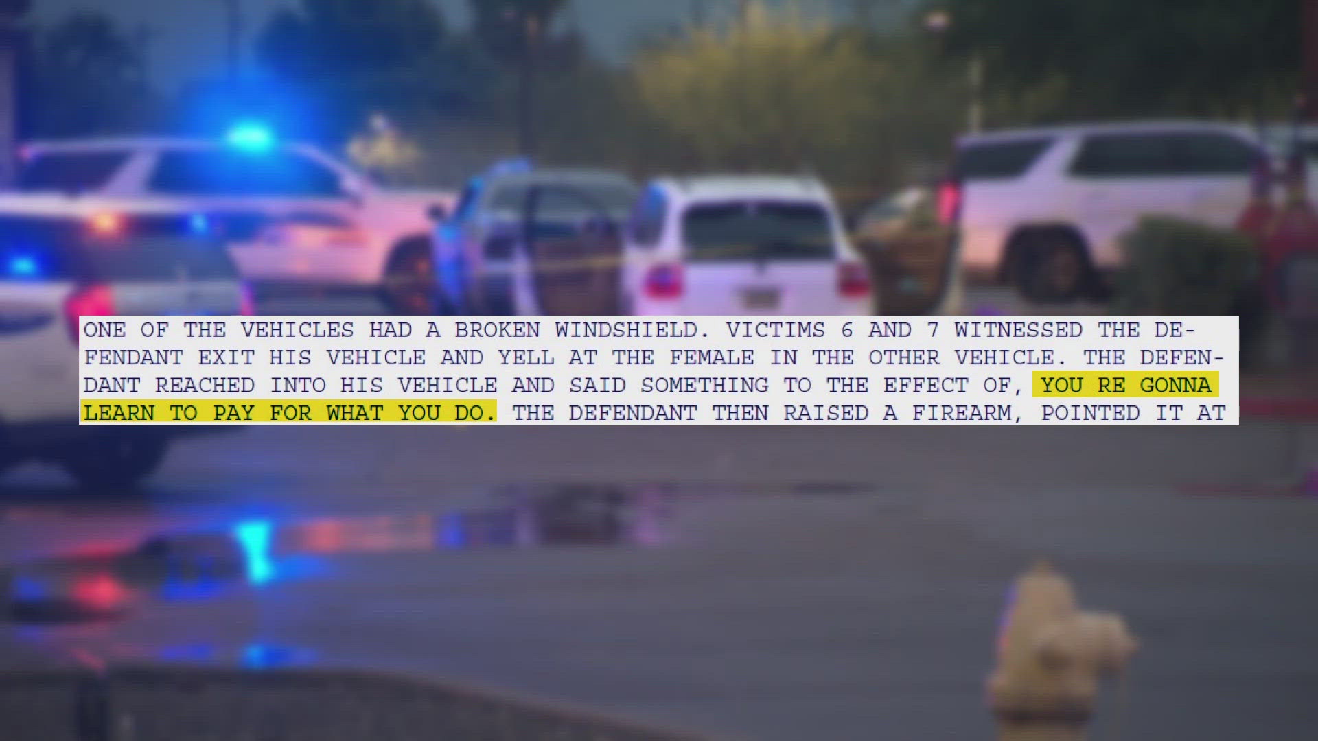 Tyrone Dee Chilly, 28, is facing two counts of murder, among other felony charges, for allegedly opening fire on a family of five, which resulted in two deaths.