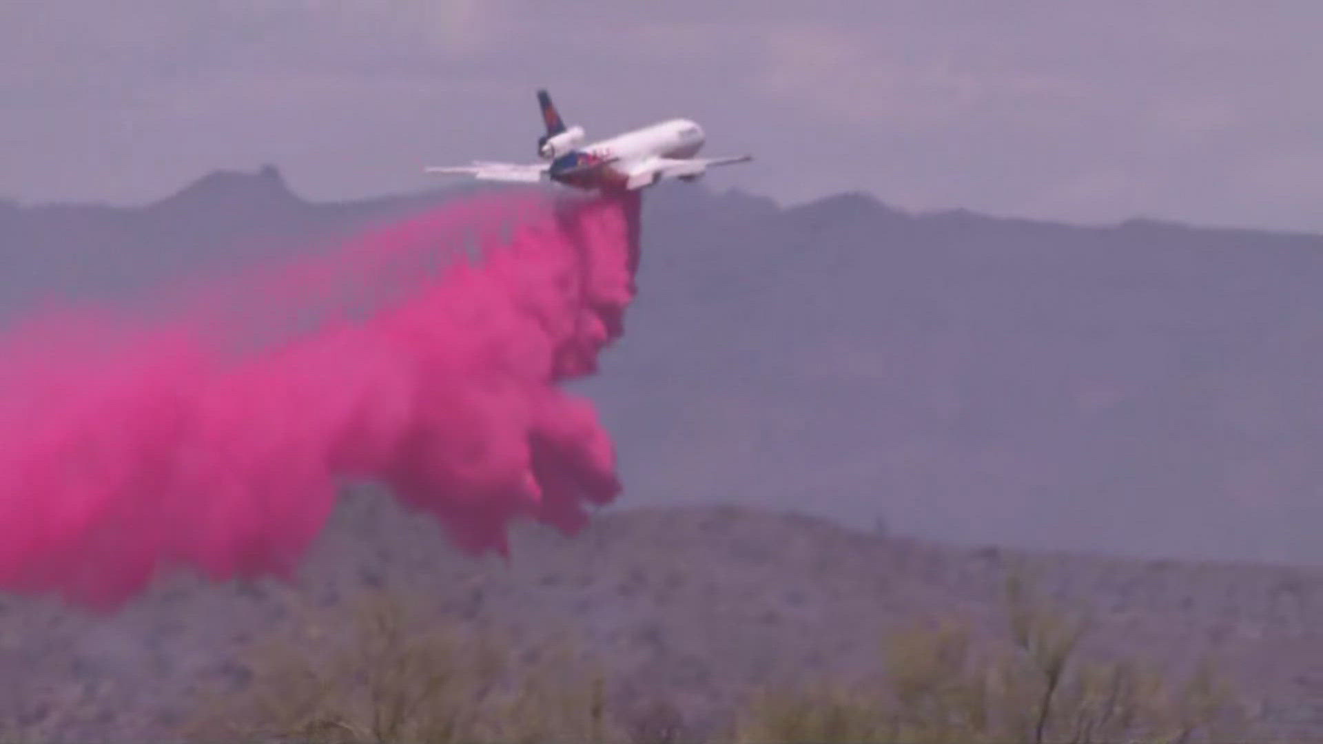 Crews continue to battle the Boulder View Fire Friday as flames erupted late Thursday afternoon and forced evacuations near north Scottsdale.