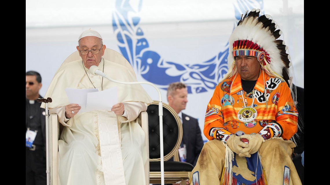 Tribal leaders react to pope's apology on Indigenous schools - Vimarsana News