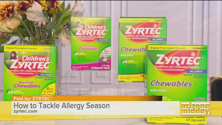 How To Tackle Allergy Season with Zyrtec