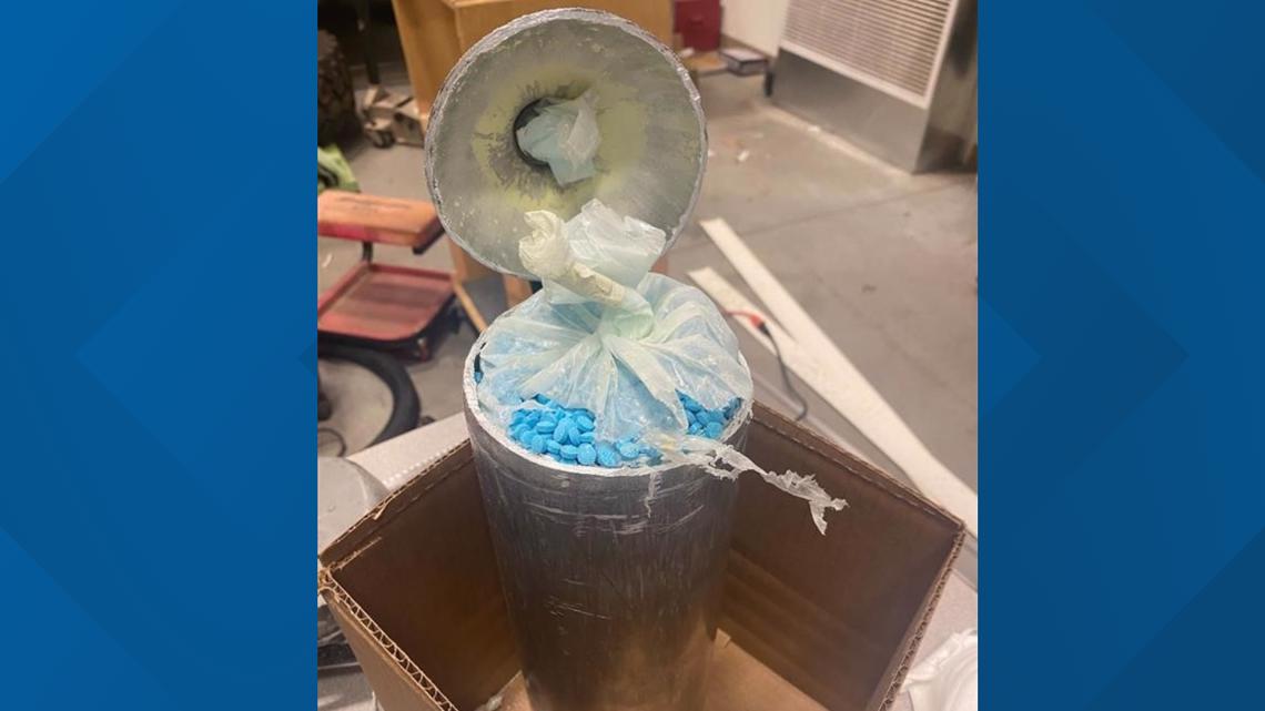 Polisi menemukan pil fentanil 56K di alat pemadam kebakaran