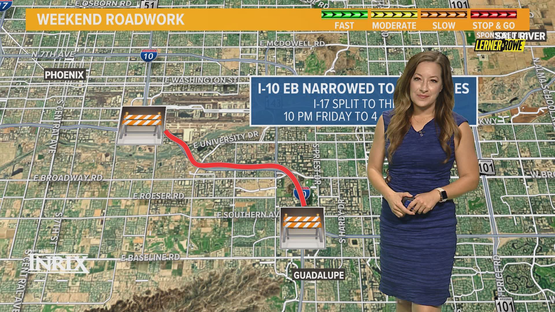 Here is a breakdown of the closures and detours on Valley roads this weekend.