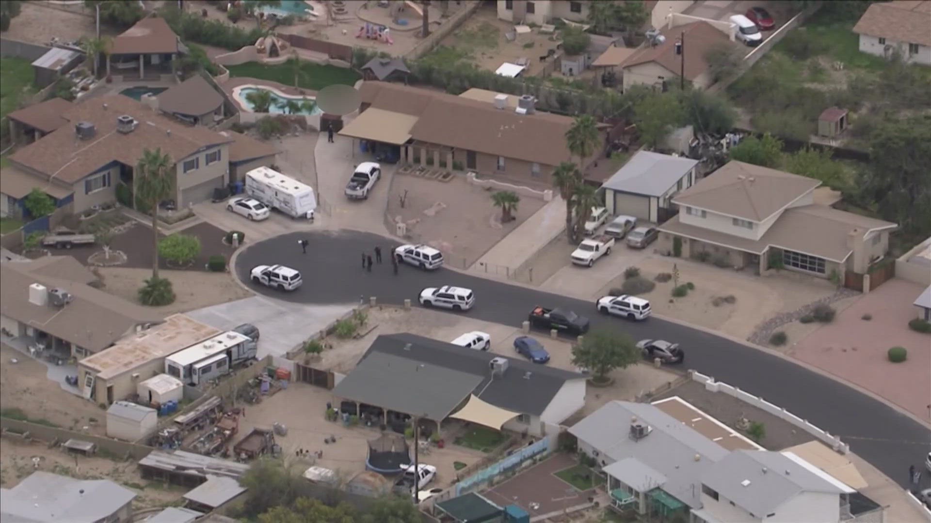 Phoenix police are conducting a death investigation at a home near 16th Street and South Mountain Avenue.