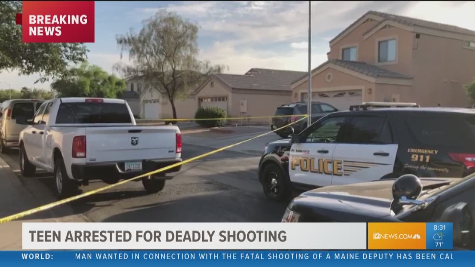 Shooting In El Mirage Kills 17-year-old Driver, Injures 1 | 12news.com