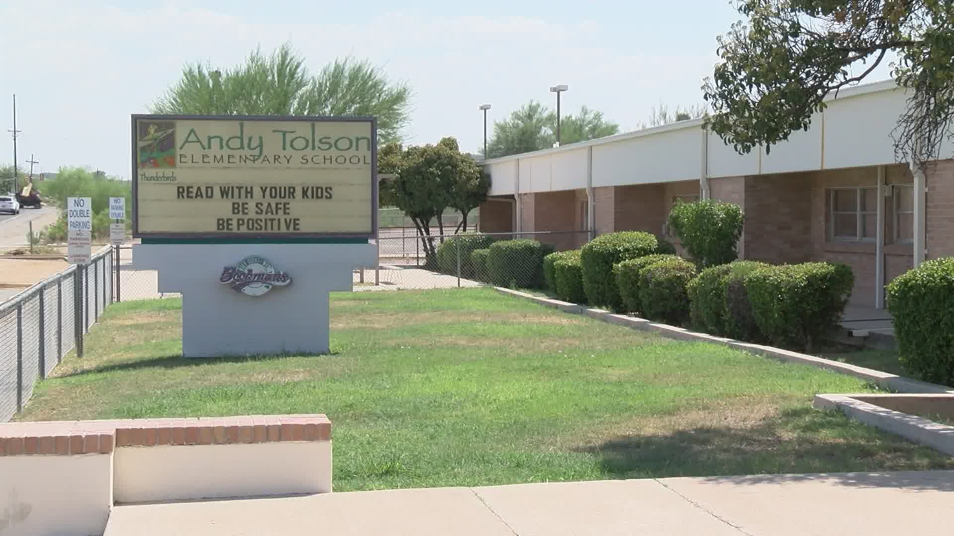 Tucson's largest school district is shutting down an elementary school after two staff members tested positive for COVID-19.