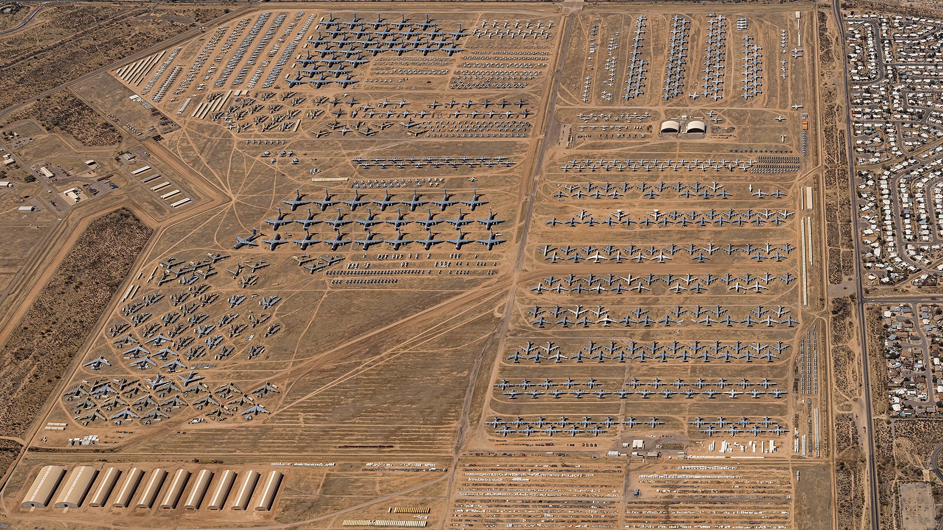 Tucson's aircraft 'Boneyard' captured in breathtaking photos | 12news.com