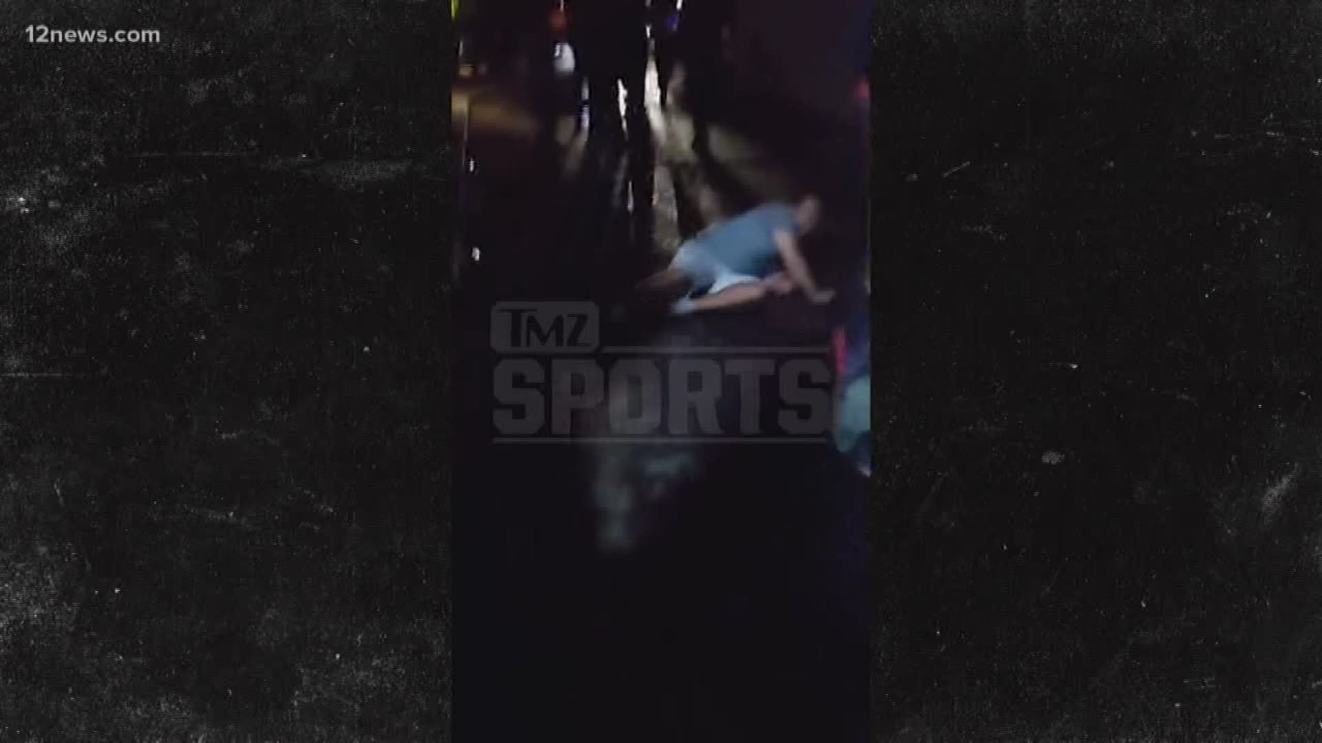 The alleged incident happened in Scottsdale Saturday night when a member of Harden's entourage got into a fight. Harden noticed the woman recording and demanded that she stop.