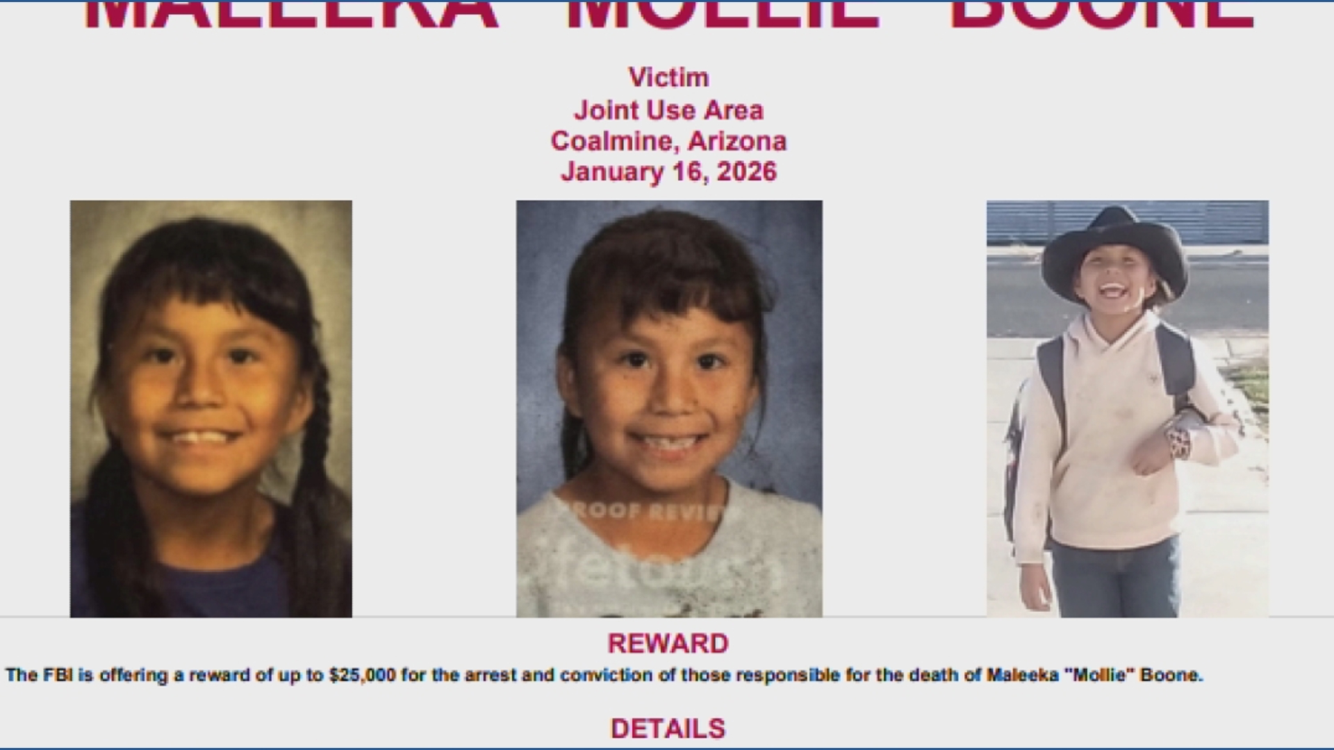FBI Offering $25,000 Reward to Help Find Murderer of Navajo Nation 8 ...