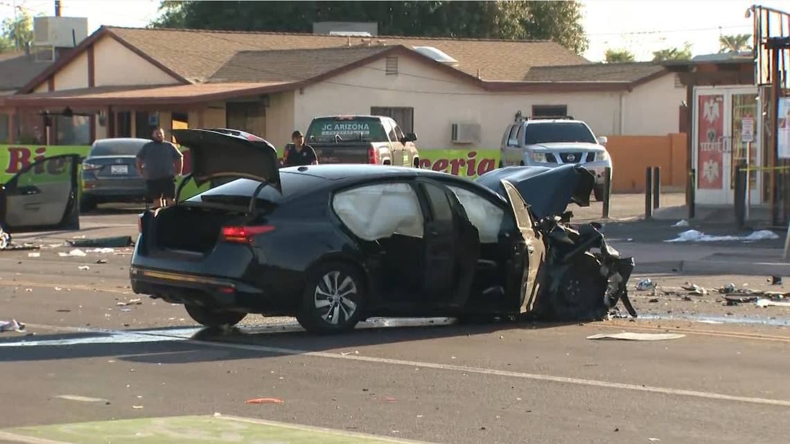 3 were taken to hospital after the accident and one was arrested