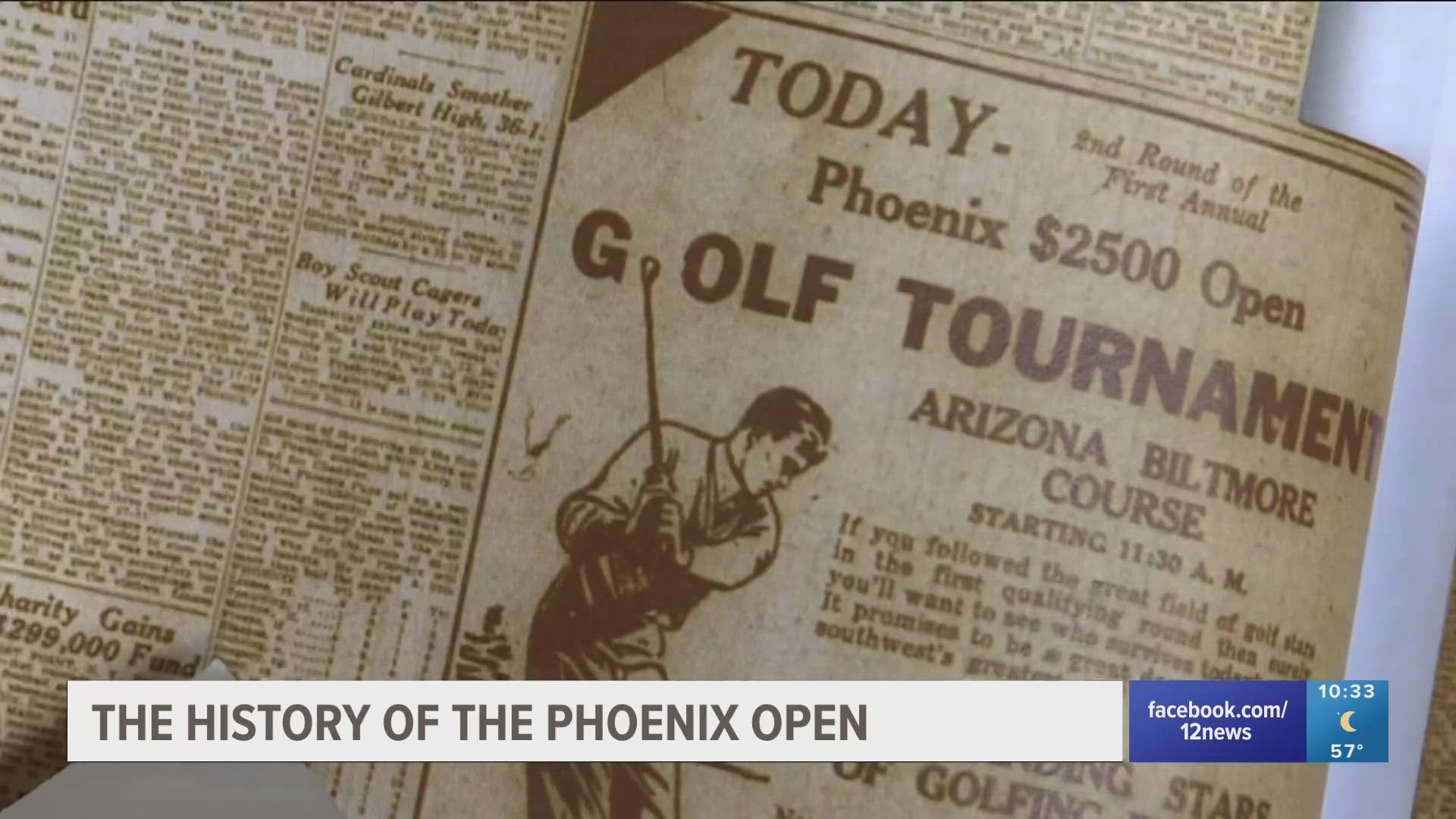 Ahead of the 2024 WM Phoenix Open, 12Sports takes a look back at the long history of the tournament.