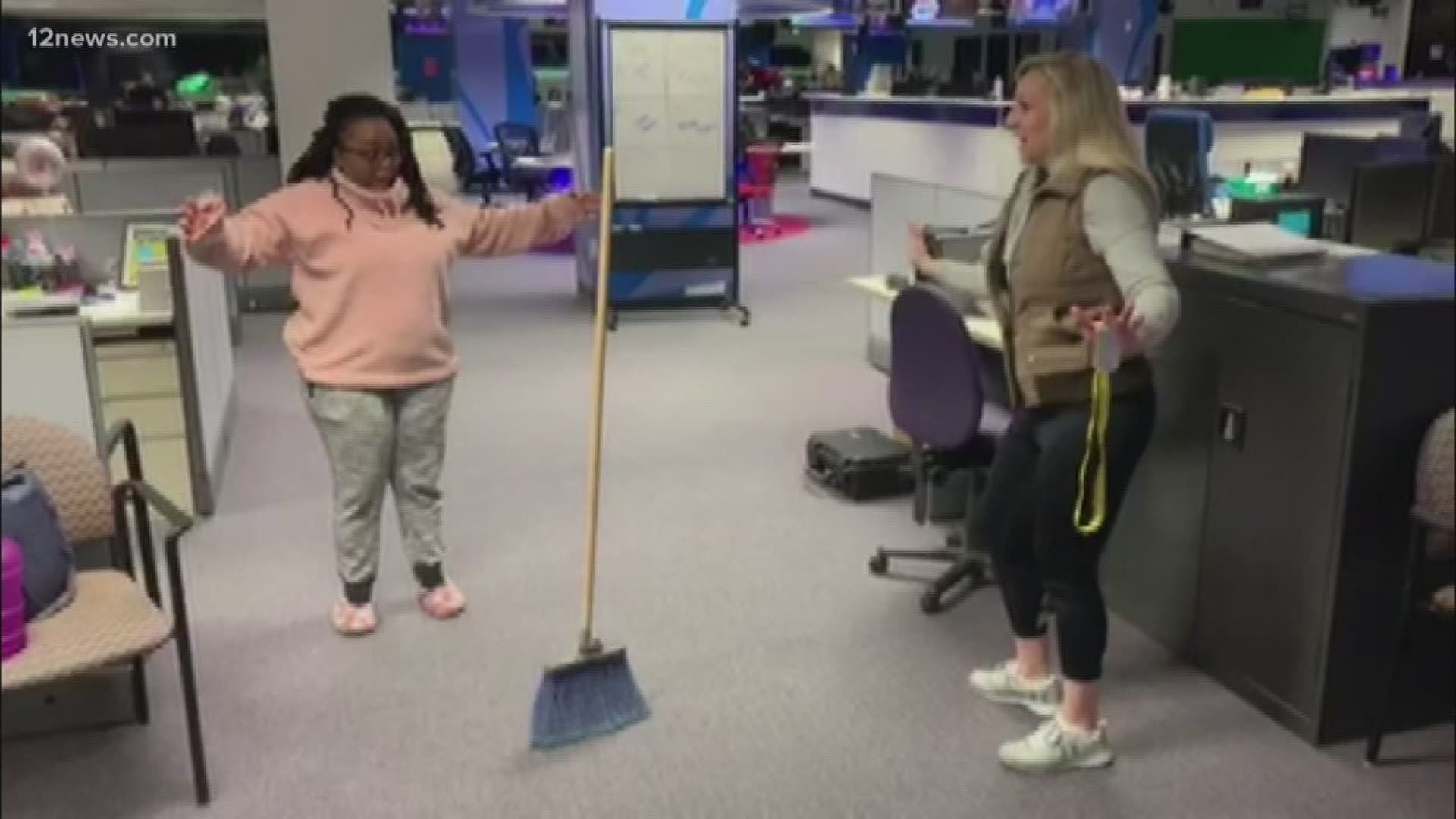 The #BroomChallenge is sweeping the nation -- literally. But does it work?