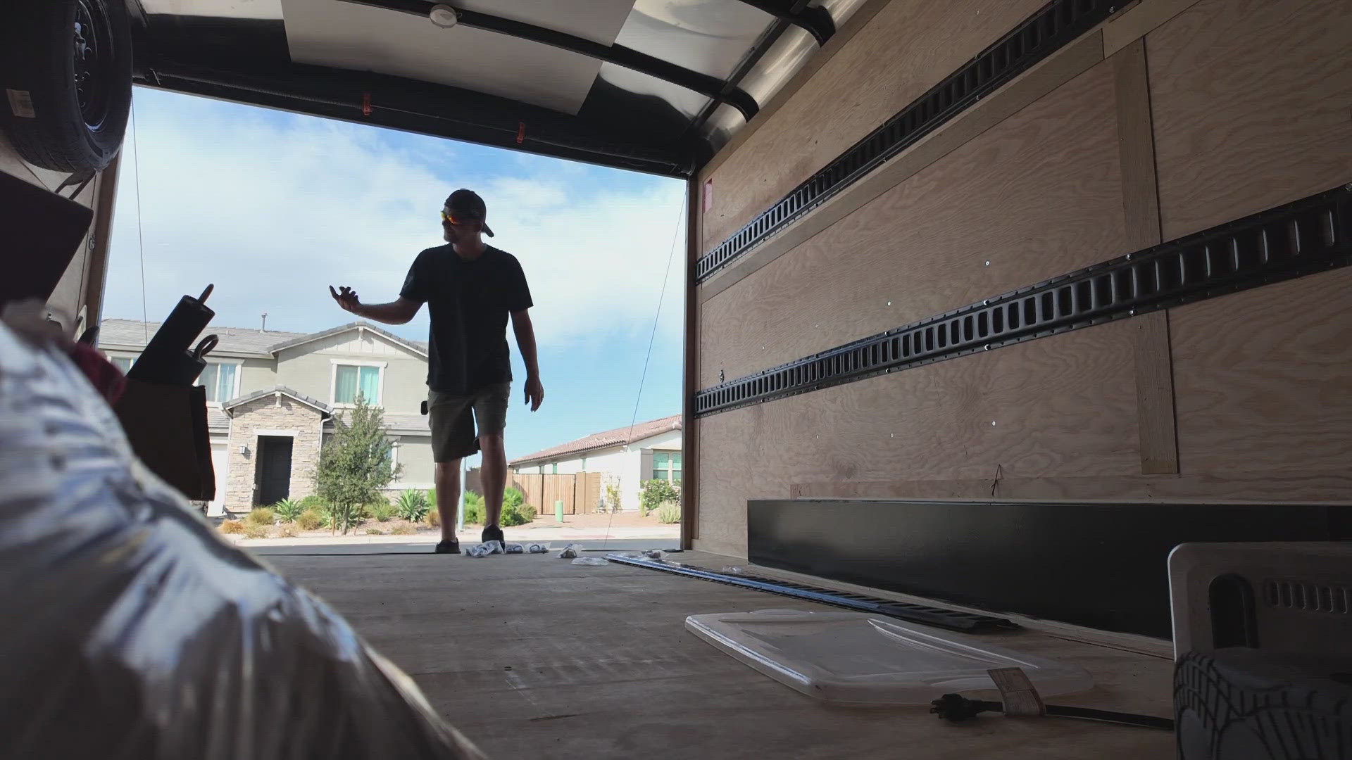 Jeremy Hill recently bought a 15-foot trailer for his business, but instead of work materials, he is now filling it with donations & supplies for hurricane victims.