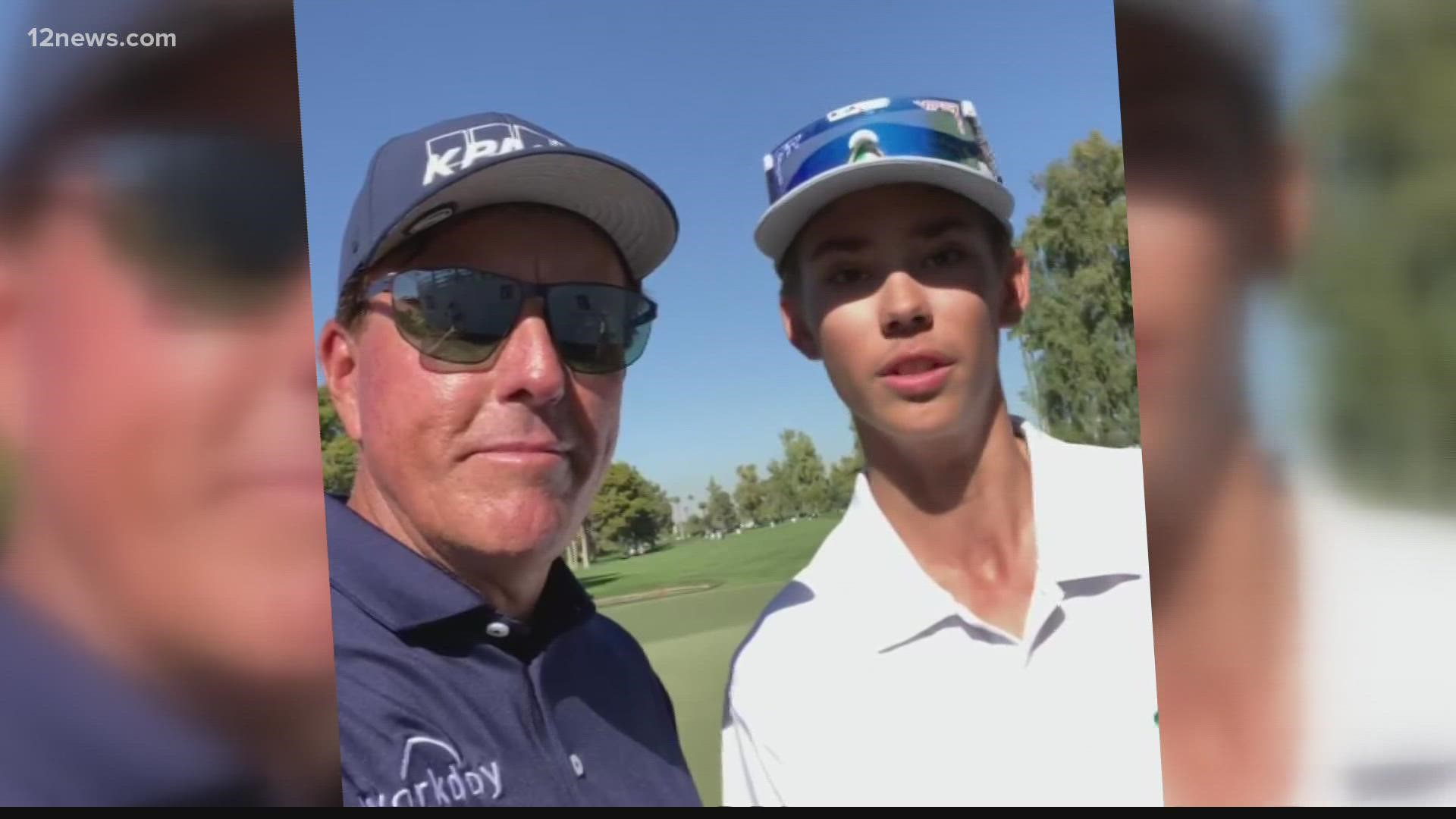 Phil Mickelson goes above and beyond for Valley high school golfers 12news image