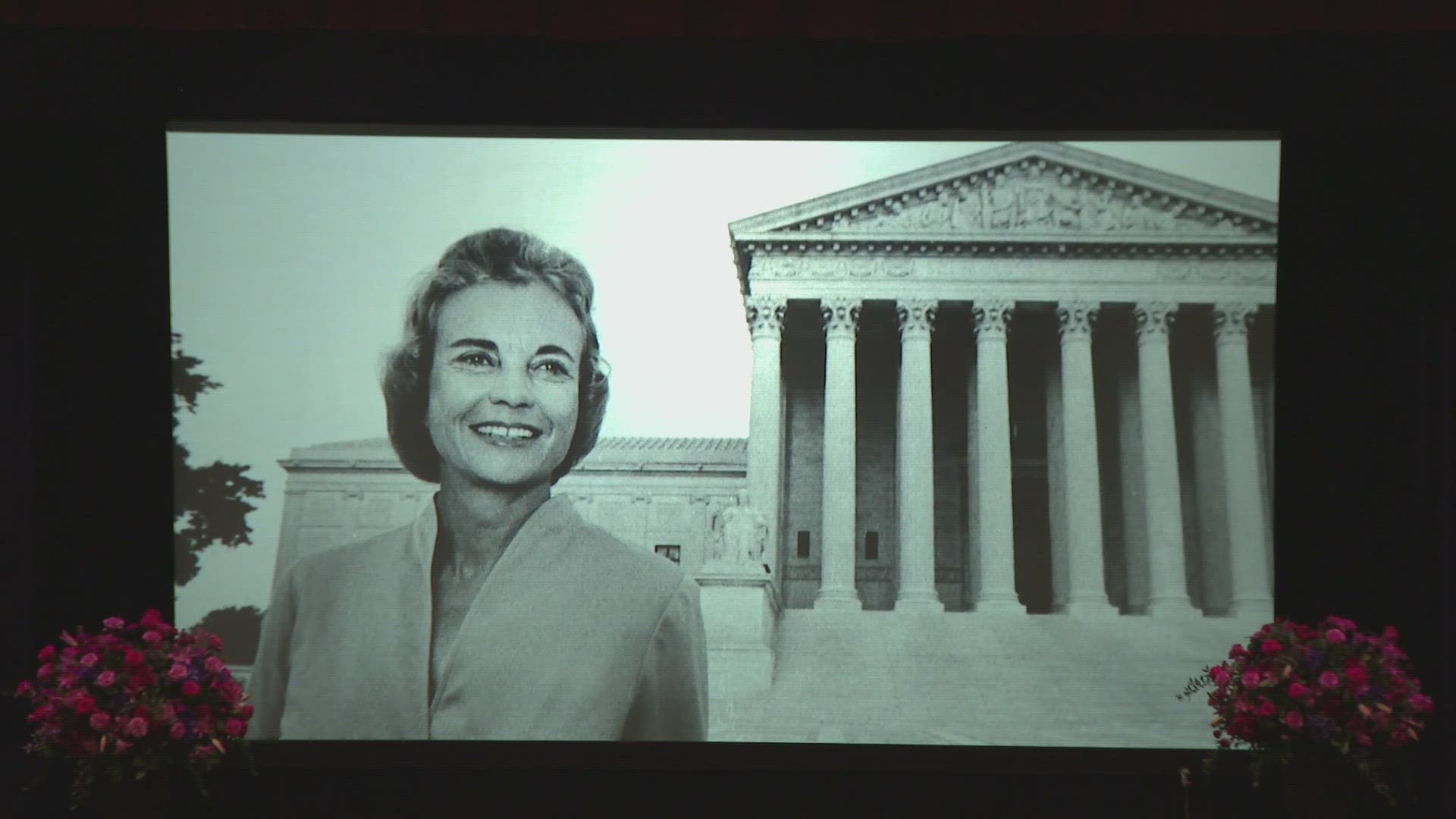 Arizona said goodbye to a the first woman on the U.S. Supreme Court, Sandra Day O'Connor, in a private ceremony on Friday.