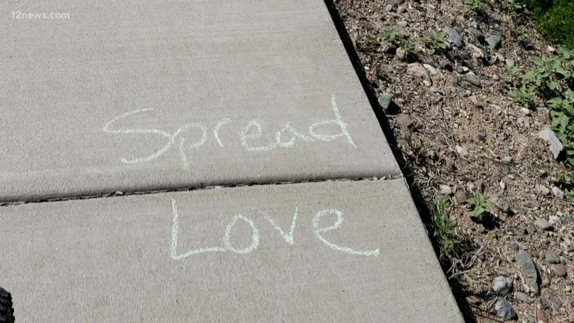 So many good things are happening in the Valley community from songs, to helping others, to using chalk. Here are some ways people are trying to #SendTheLove.
