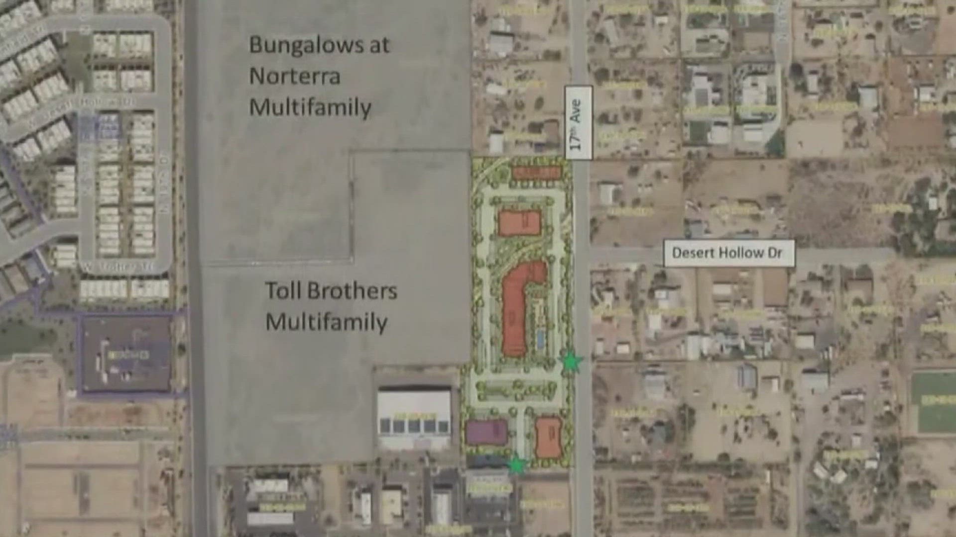 Residents of a North Phoenix community are devastated after the city approved a large apartment complex to be put right in their front yard.