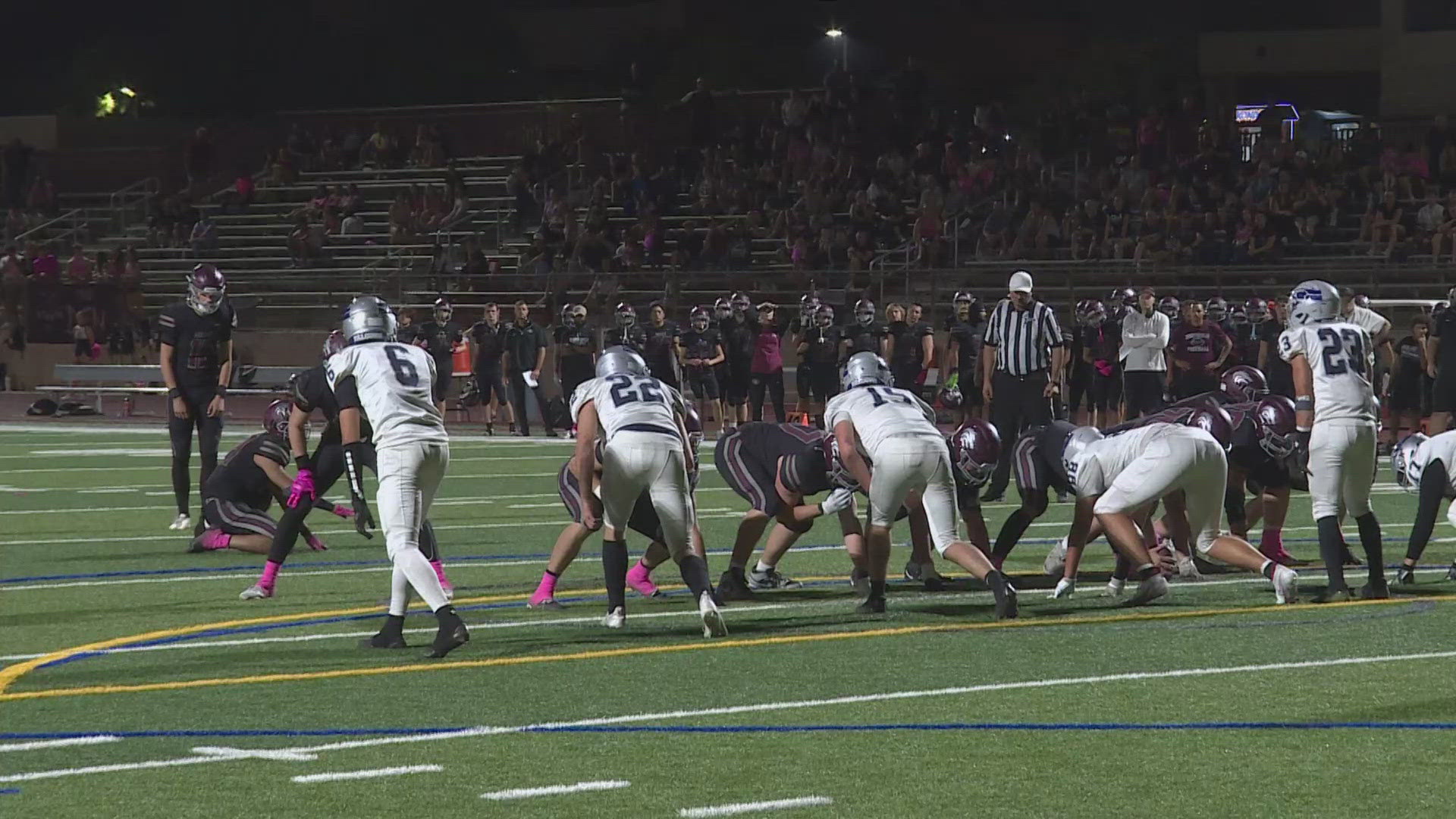 One of the season's best games happened tonight as Desert Mountain hosted Cactus Shadows.