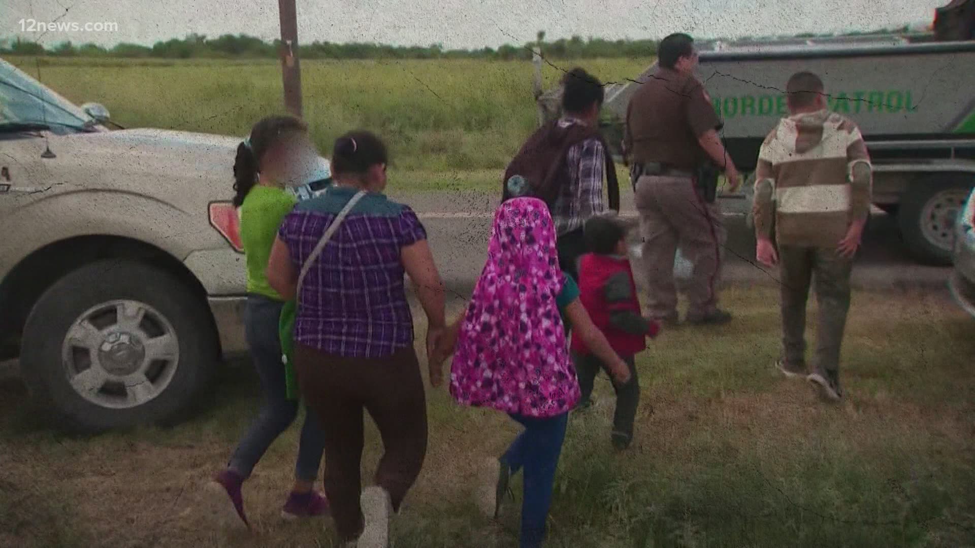 Migrant families keep arriving at the U.S. border seeking asylum and a Phoenix church is stepping up to help. One family is speaking about the process.