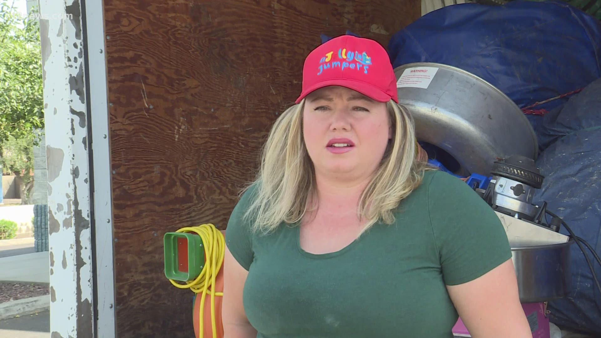 A multi-state bounce house theft ring was busted thanks to a Valley bounce house business owner. She helped track the suspects down and get them arrested.