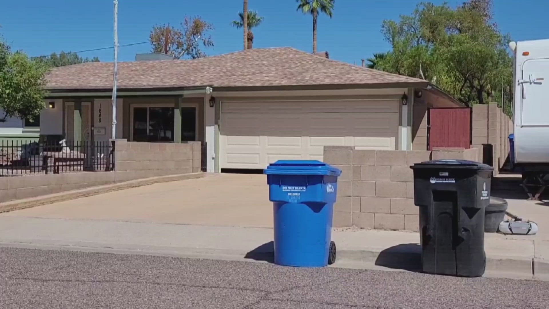 A homicide investigation is underway after a 59-year-old woman was found deceased inside a Phoenix home Tuesday afternoon.