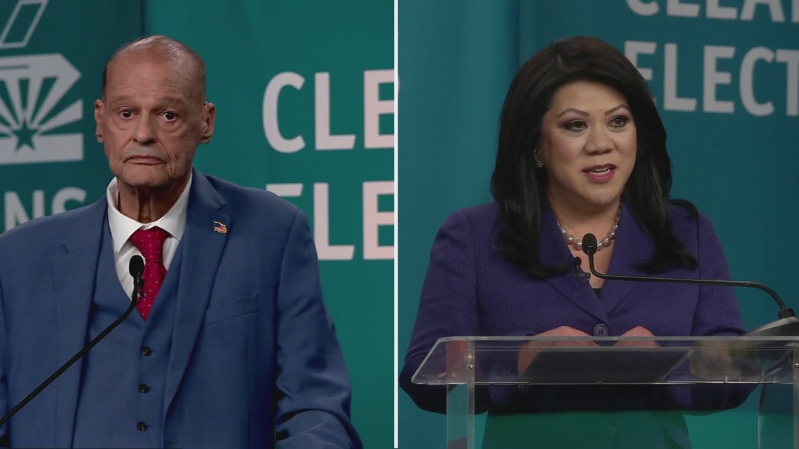 Arizona GOP schools superintendent debate turns combative over Empowerment Scholarship Account oversight, DEI