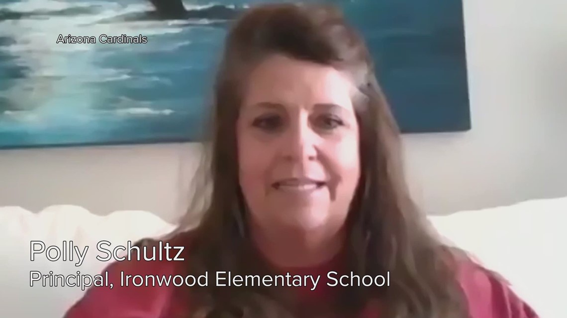 Ironwood Elementary Principal, Teacher react to laptop donation