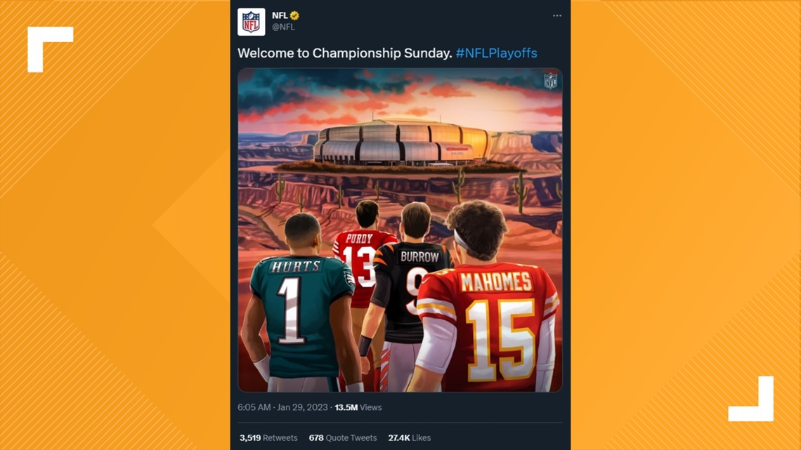 Tidak, Super Bowl LVII tidak ada di Grand Canyon
