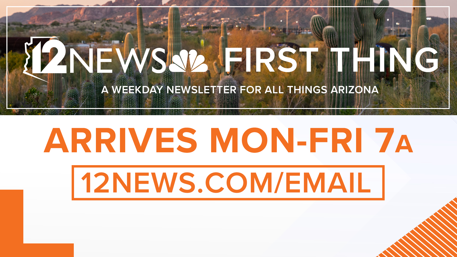 Get 12 News' 'First Thing' newsletter in your inbox every weekday ...
