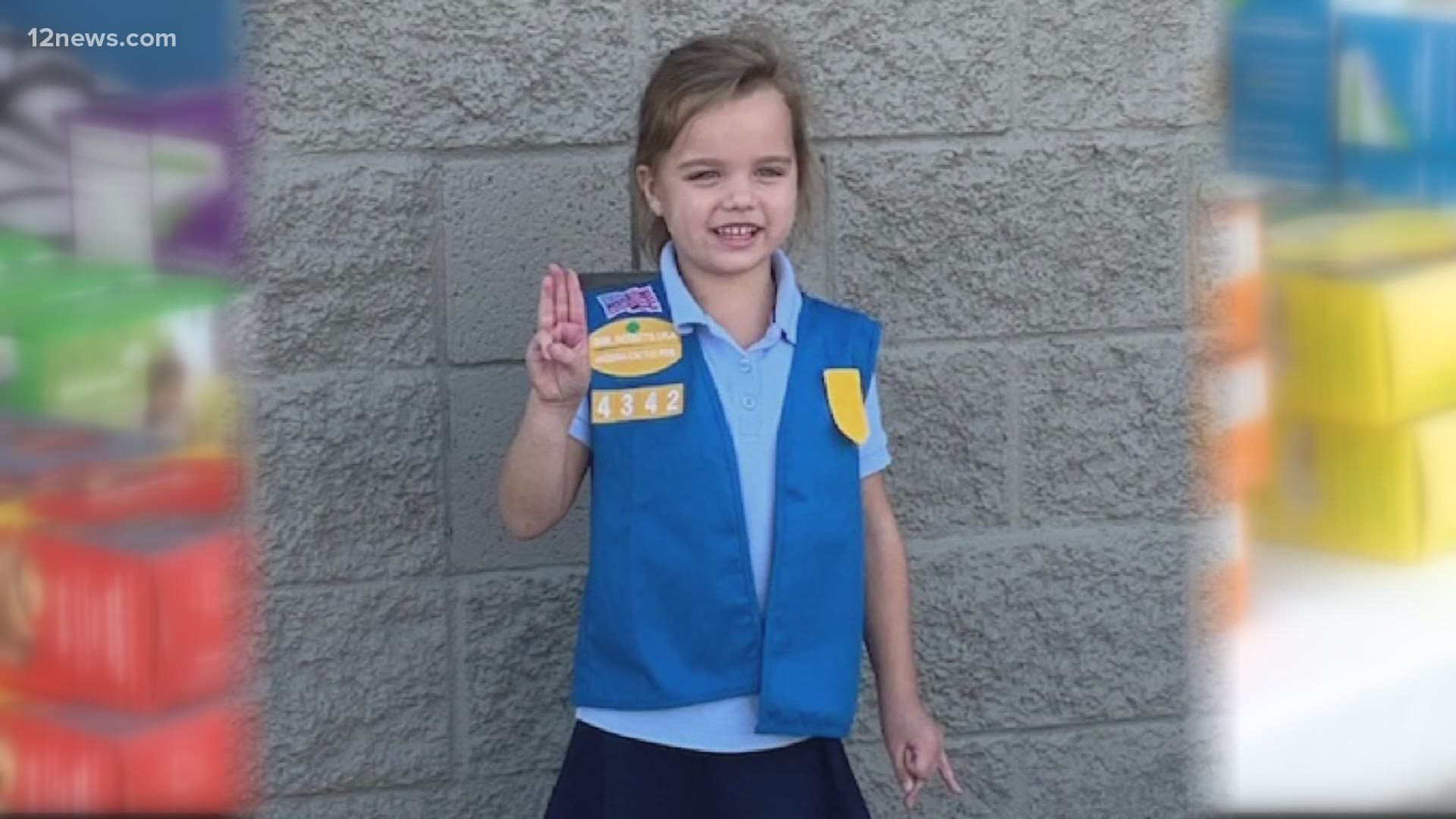 Pre-sales for your favorite Girl Scout cookies are already underway. One Valley Girl Scout is getting a lot of attention for her fantastic sales pitch.