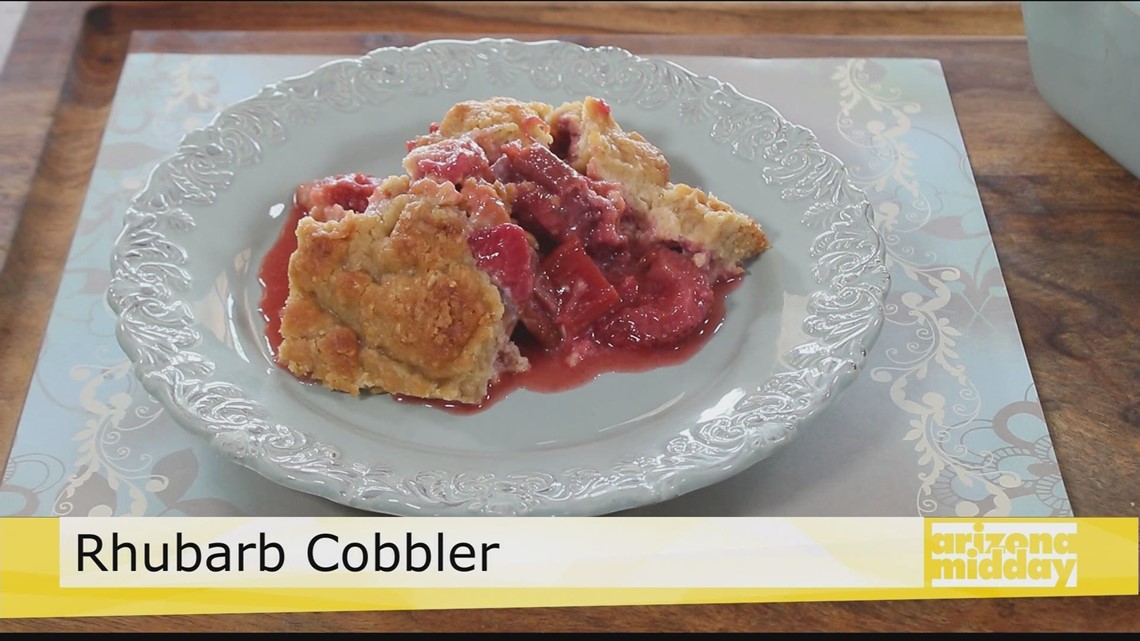 Pie Cobbler Strawberry Rhubarb Jan