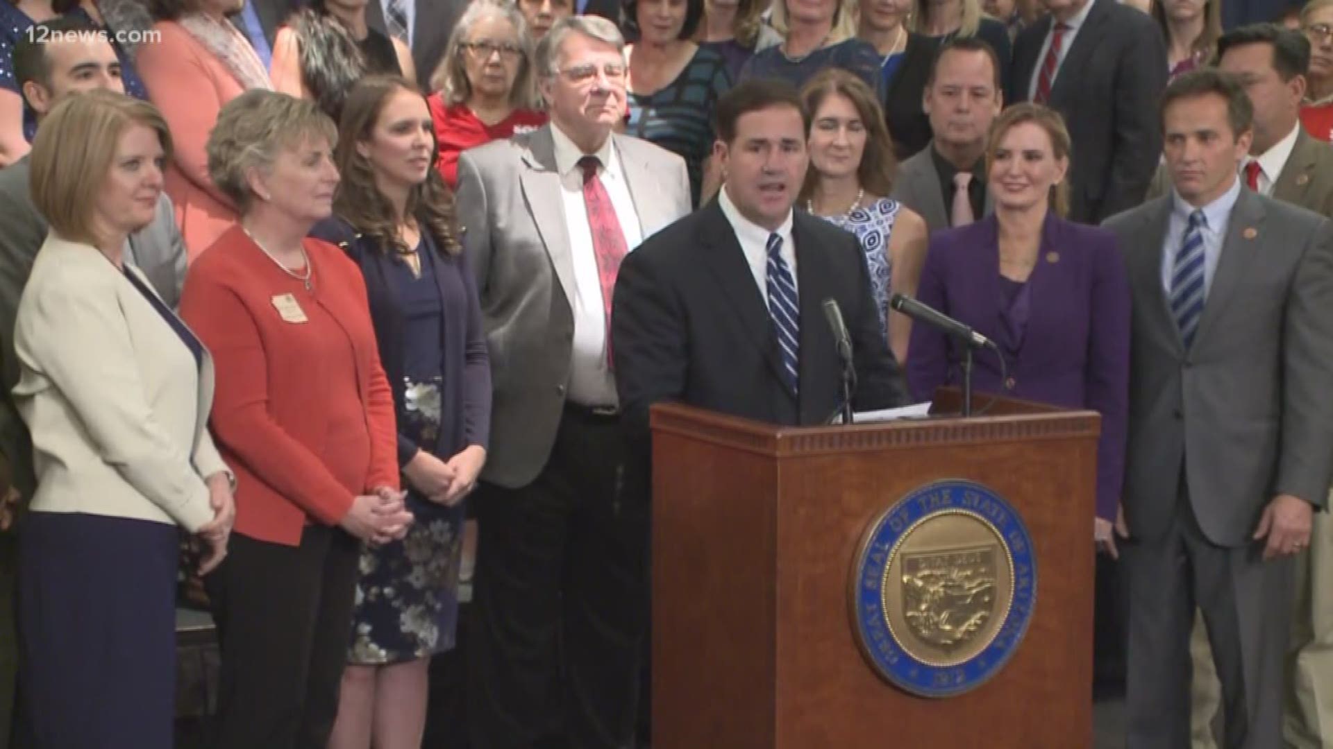 Educators seemed encouraged by Governor Ducey's plan to give teachers a net salary increase of 20 percent by 2020.