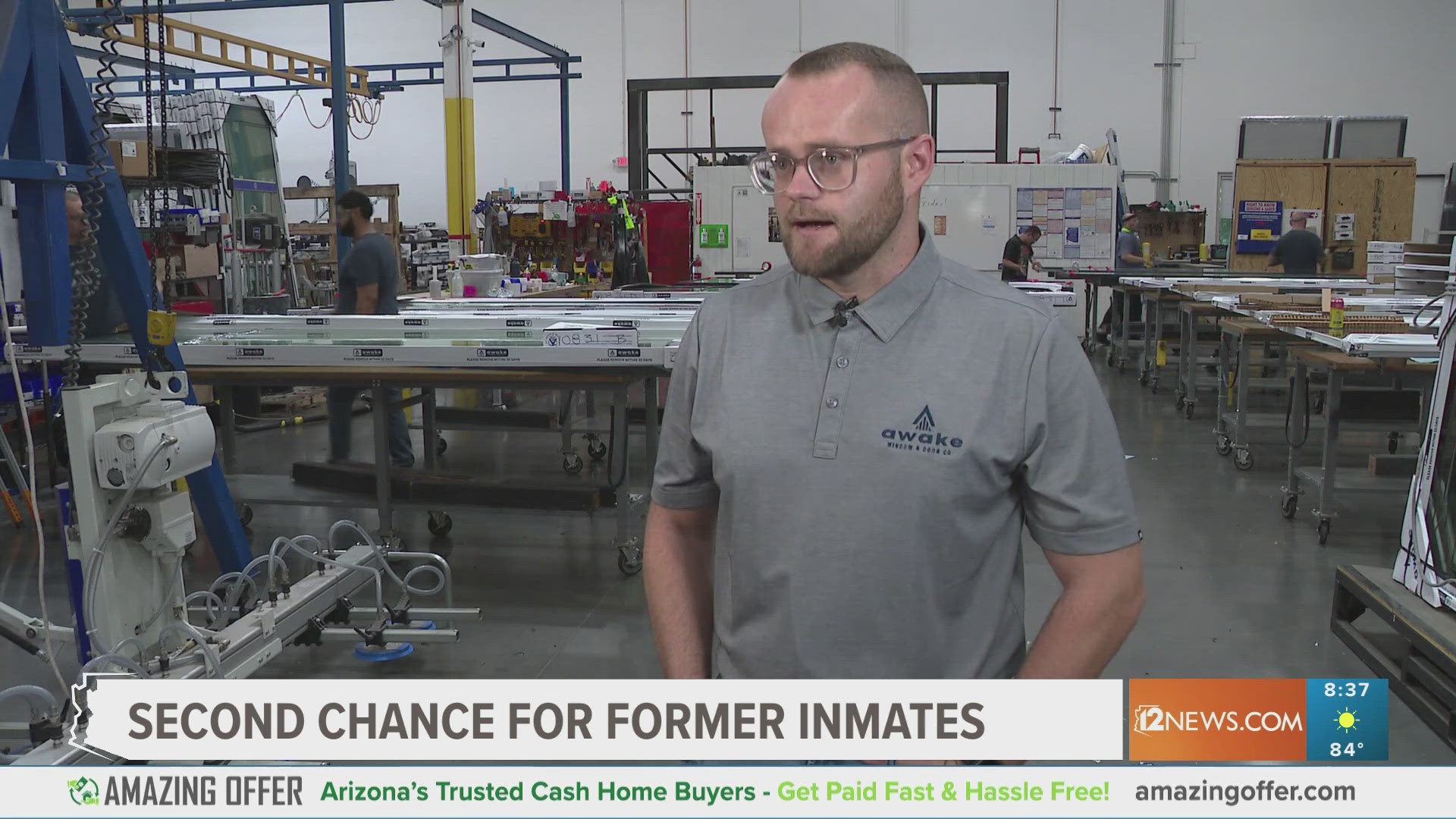 Awake Window & Door Co. employs 100 people, 55% of whom are former inmates. See how they are providing a second chance for their employees.