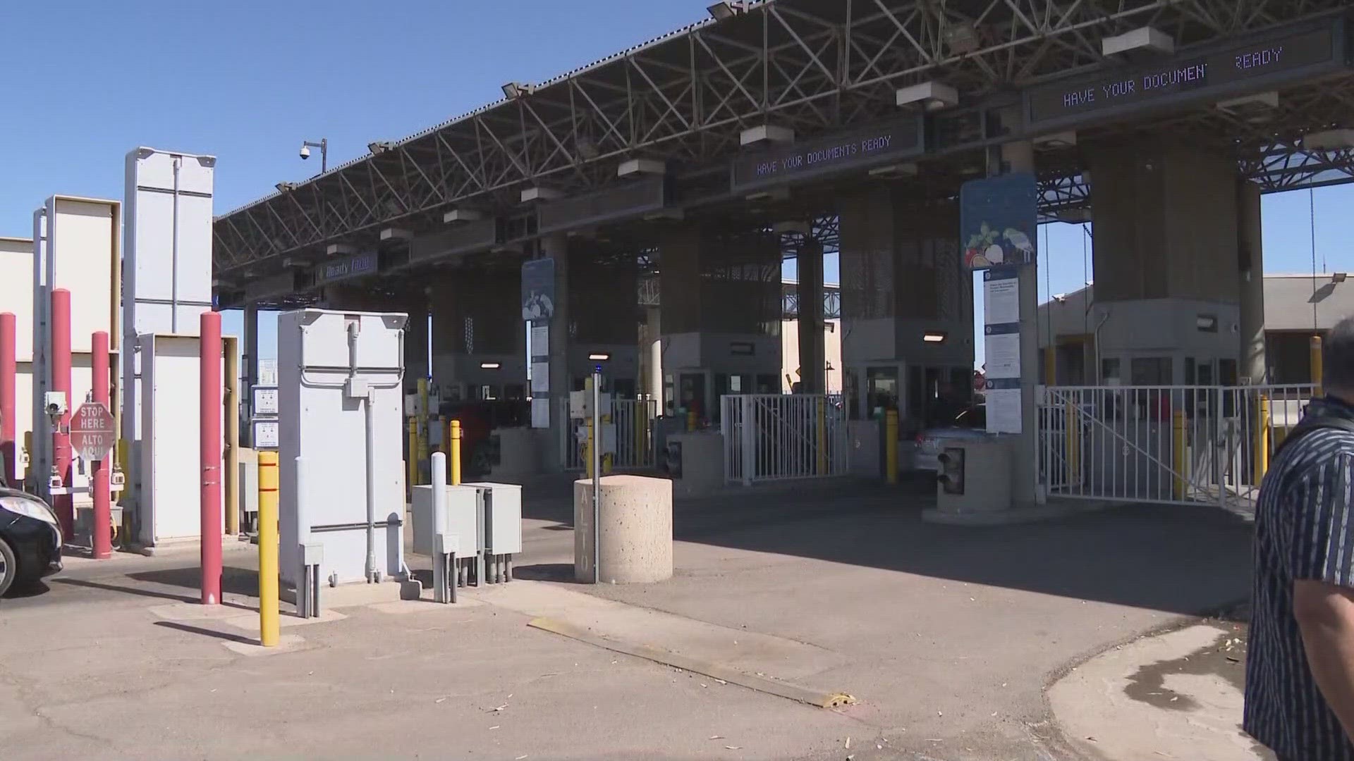 Customs and Border Control say around 9,000 people have been detained at the border in the last 24 hours.