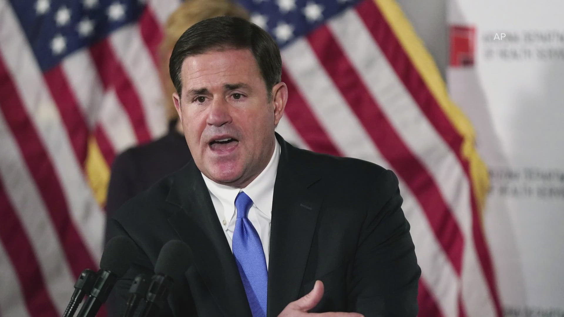 Ducey had his own differences with the Republican candidates.