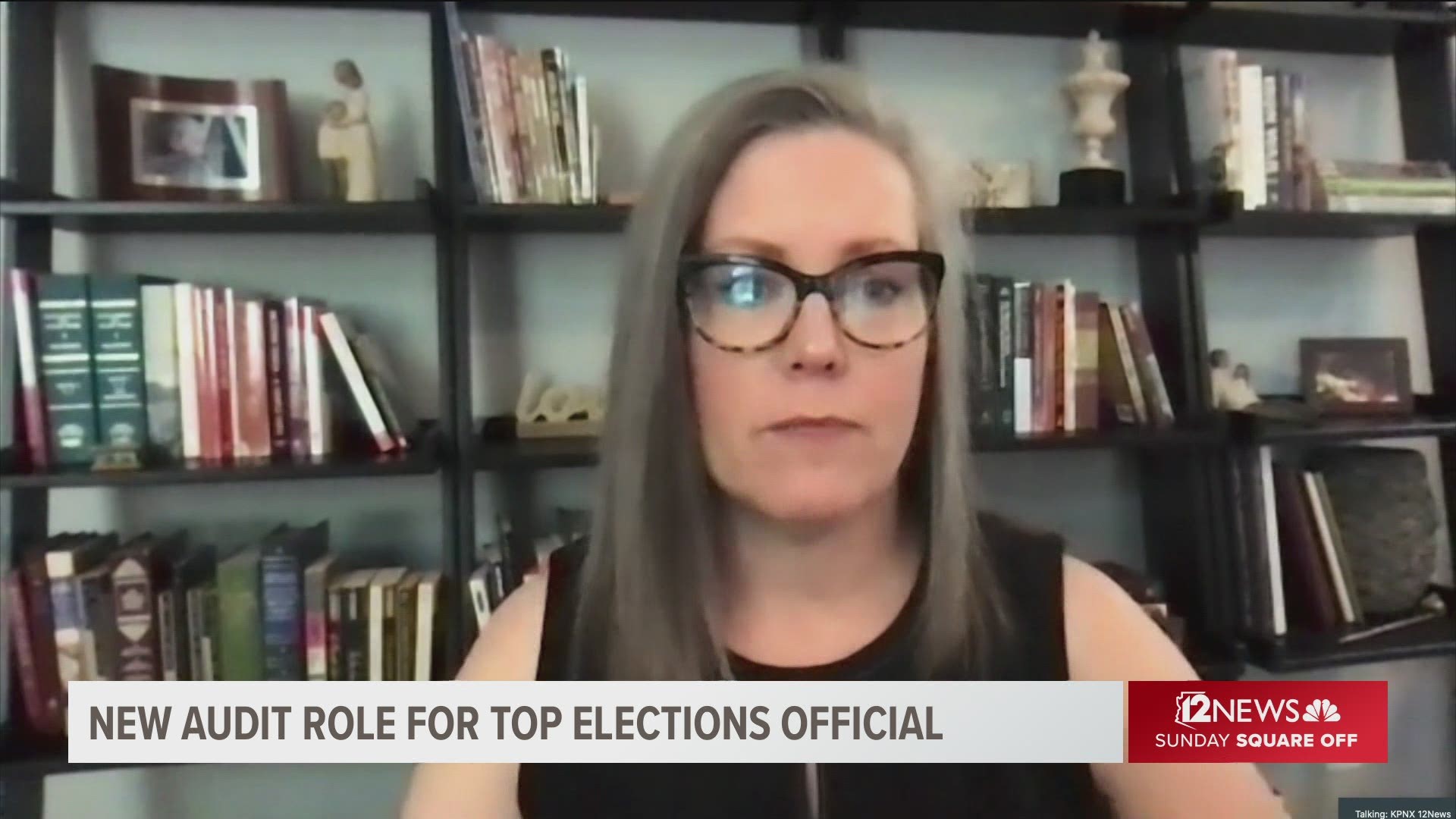 Arizona's tops elections officer gets eyes on audit
Secretary of State Katie Hobbs explains what her two observers will be doing at Arizona Senate Republicans' audit