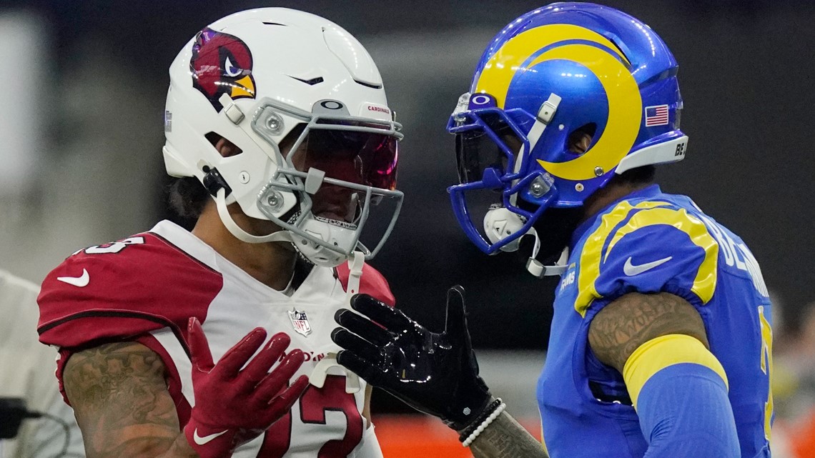 NFL on X: Now they face a familiar NFC West foe on #SuperWildCard Weekend,  the @AZCardinals. Can the @RamsNFL win the rubber match and give themselves  a shot to play Super Bowl