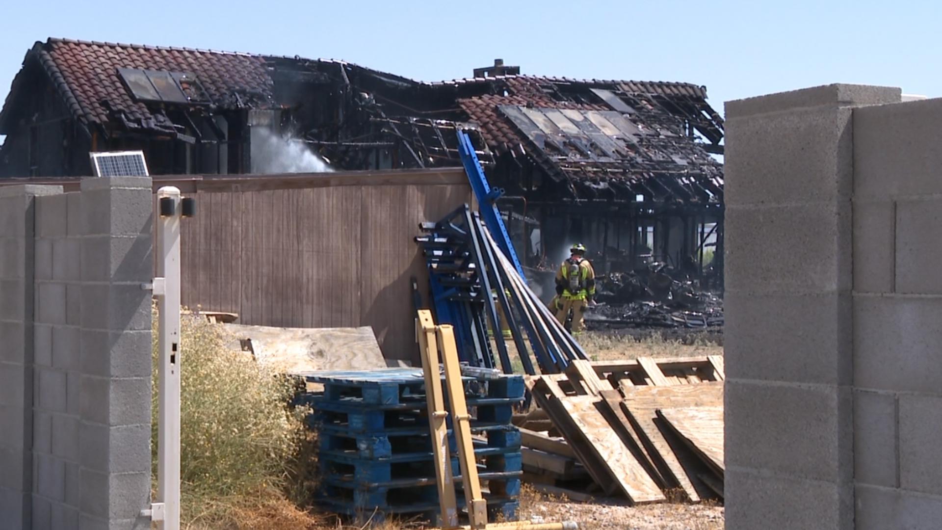 1 injured after barbecue fire erupts at Peoria home | 12news.com