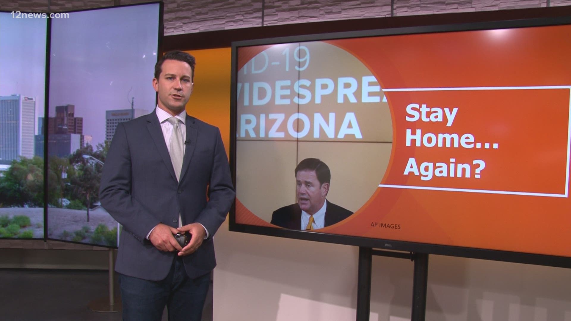 Should Gov. Doug Ducey issue another stay-at-home order? We asked, and Team 12's Ryan Cody is reading your answers.