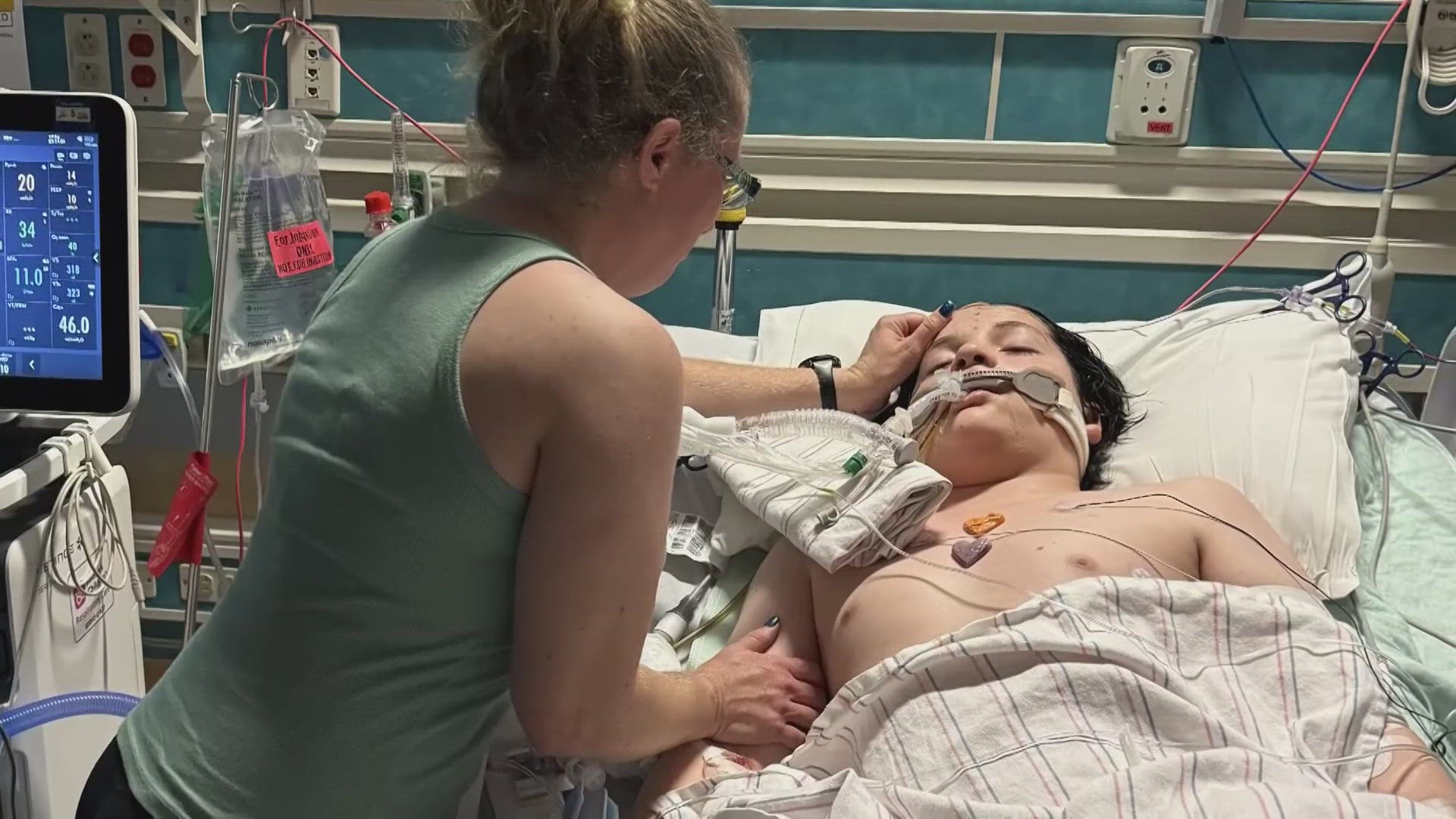 Dylan Scalina had just finished trick-or-treating with friends on Friday when he suddenly collapsed. 