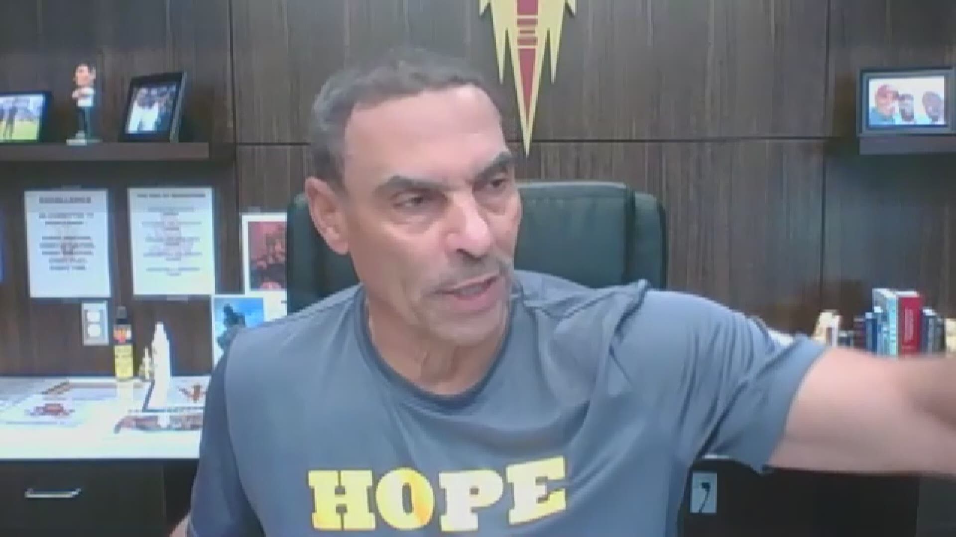The tragic events of Sept. 11, 2001, led ASU football coach Herm Edwards to the best moment in his coaching career.