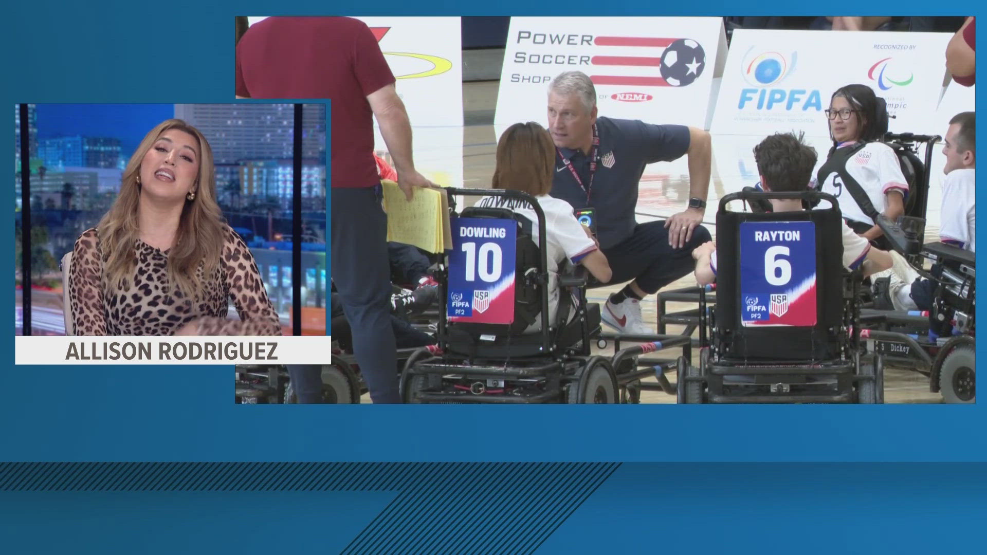 The U.S. power soccer team is gearing up for another opportunity to represent the country in next year's World Cup.