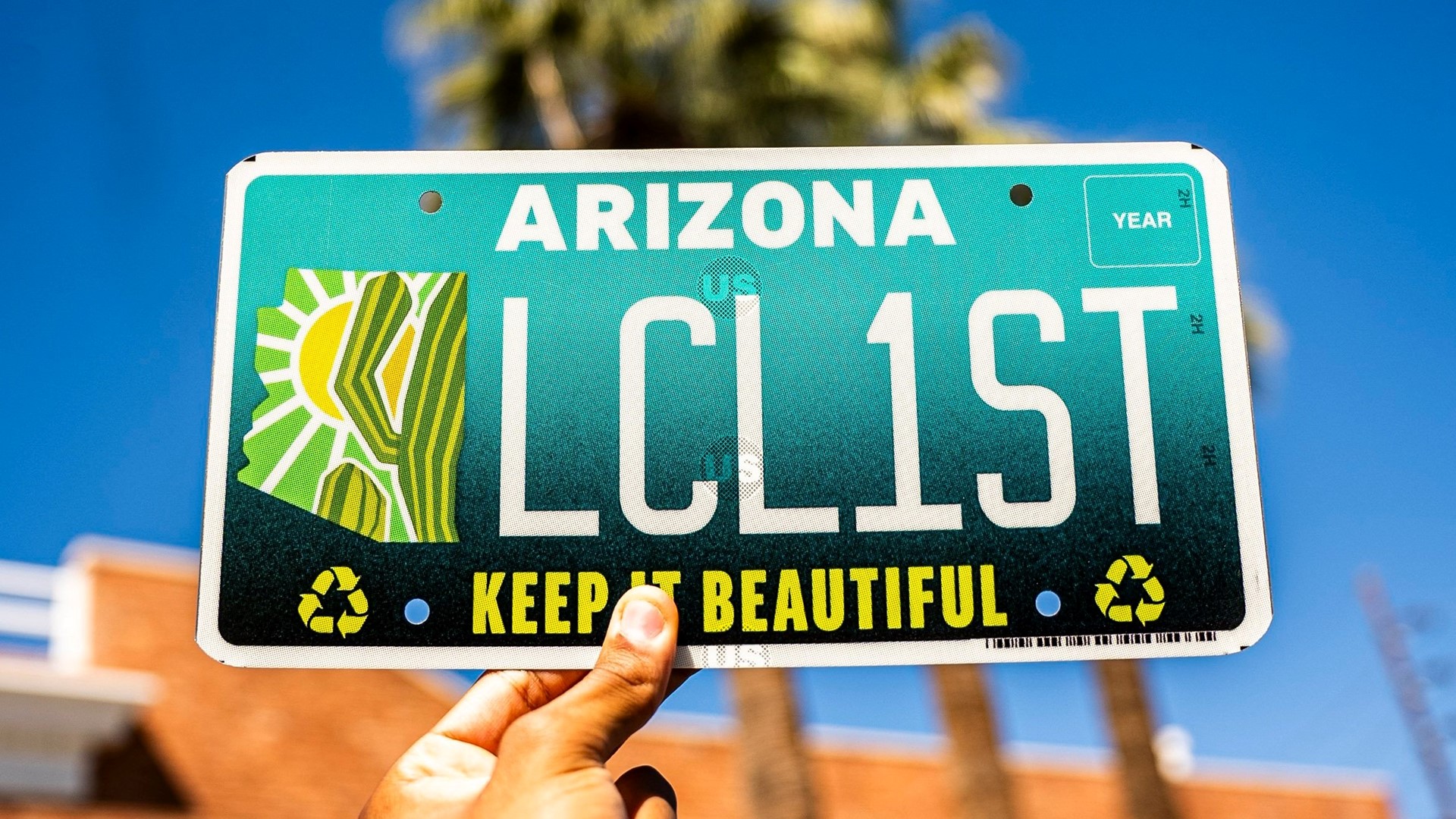 Check the newest 'Keep Arizona Beautiful' license plate