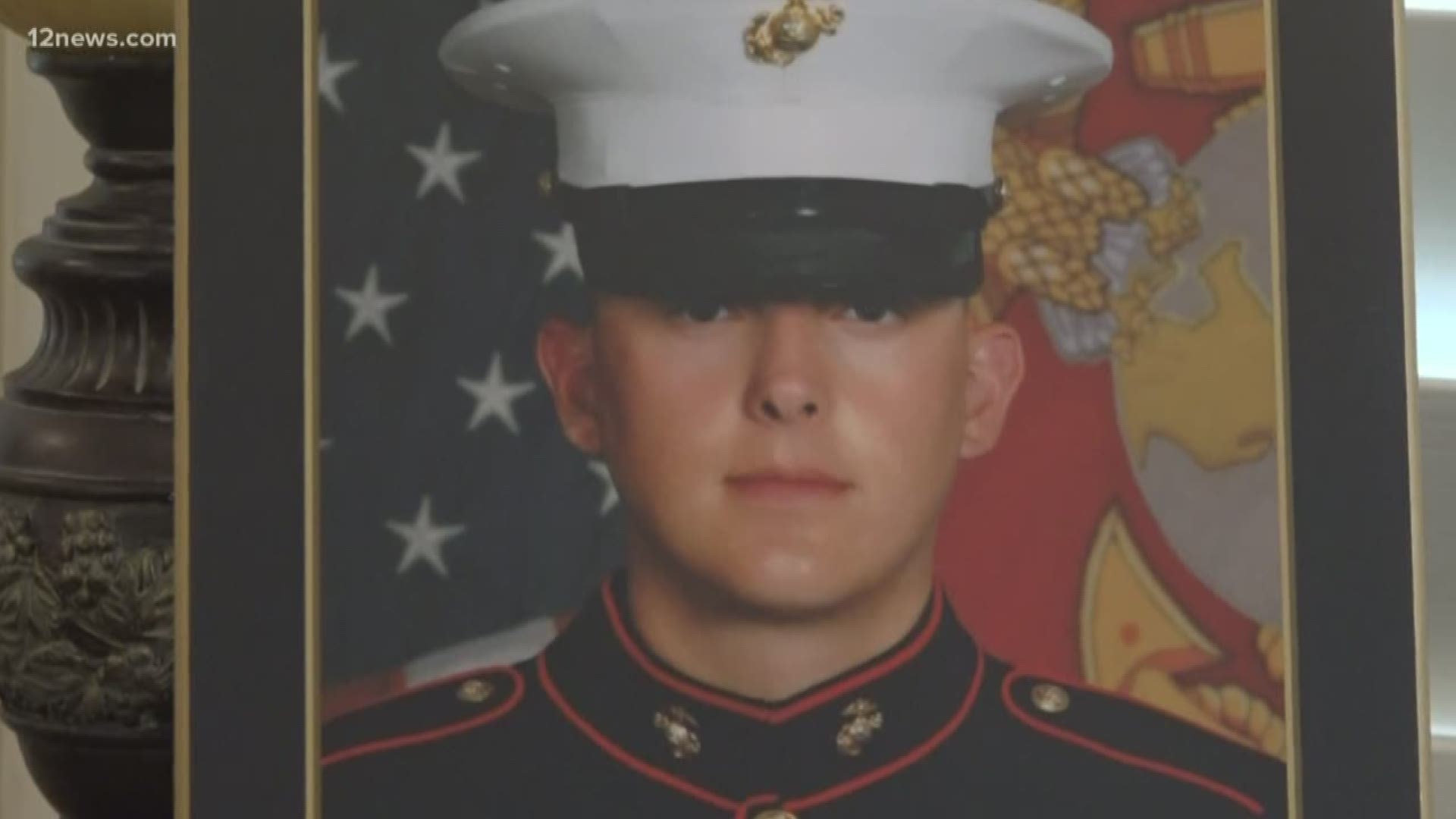 Lance Corporal Job C. Wallace was arrested in Texas, 1,500 miles from his base at Camp Pendleton. Now the military is investigating what Wallace was doing.