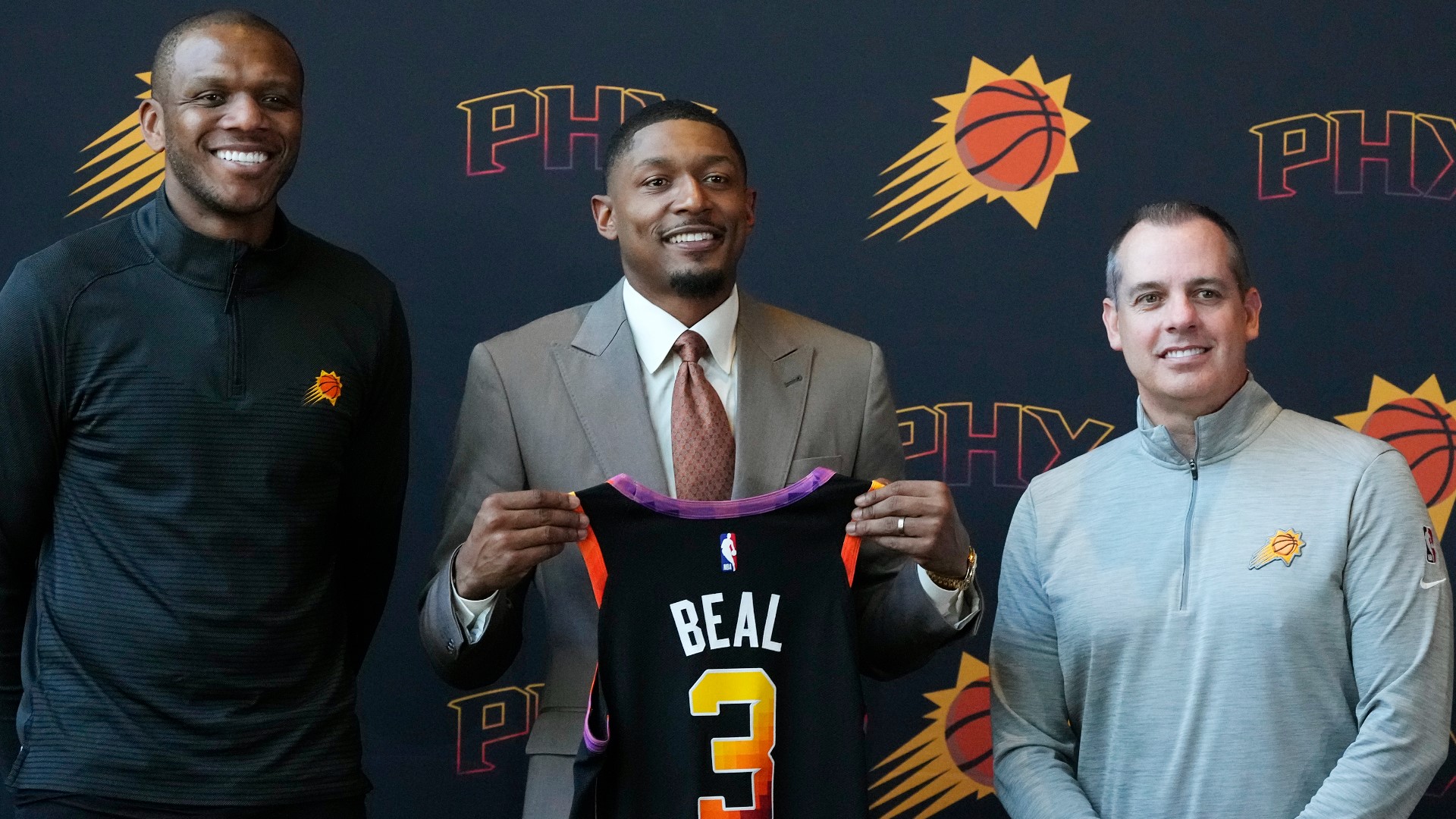 The Suns big three is officially complete as Bradley Beal met the media at a press conference Thursday. Here's what he had to say about coming to the Valley.