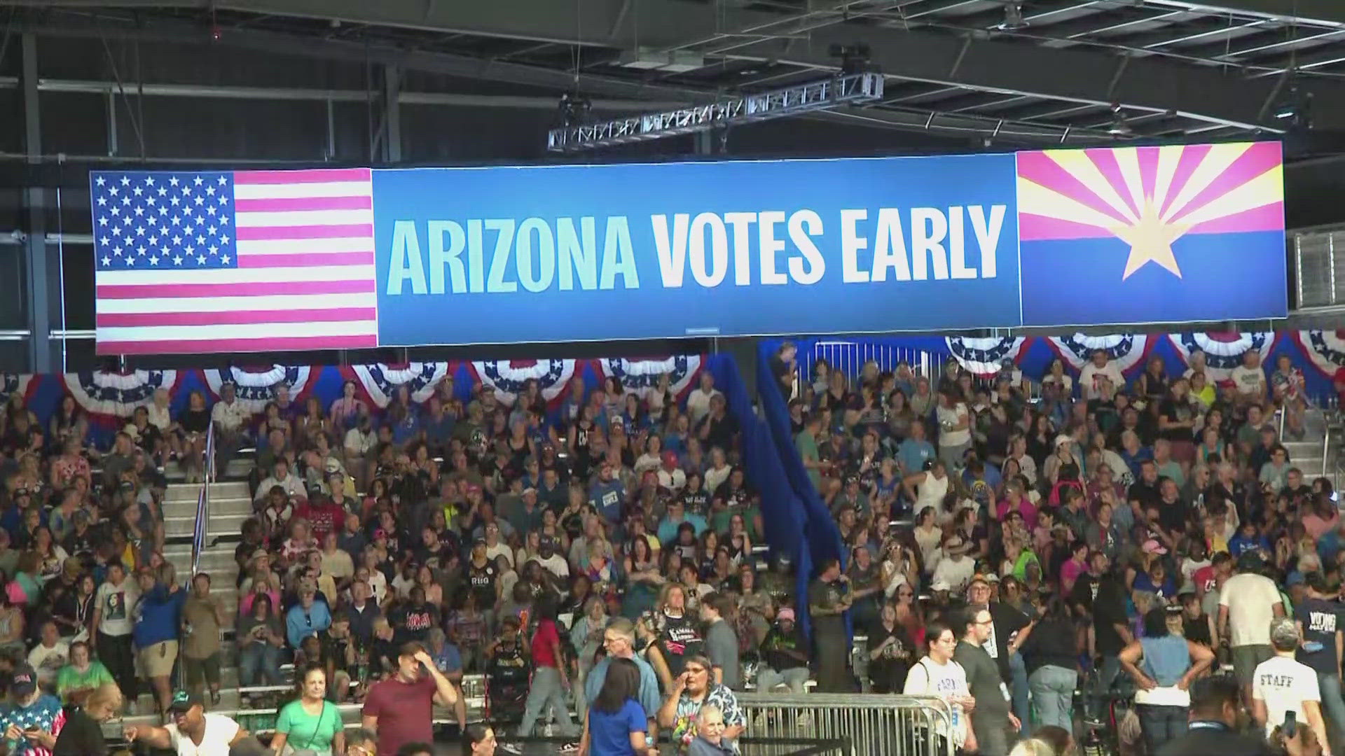 This trip makes the Vice President's third trip to Arizona after being announced as the Presidential nominee.