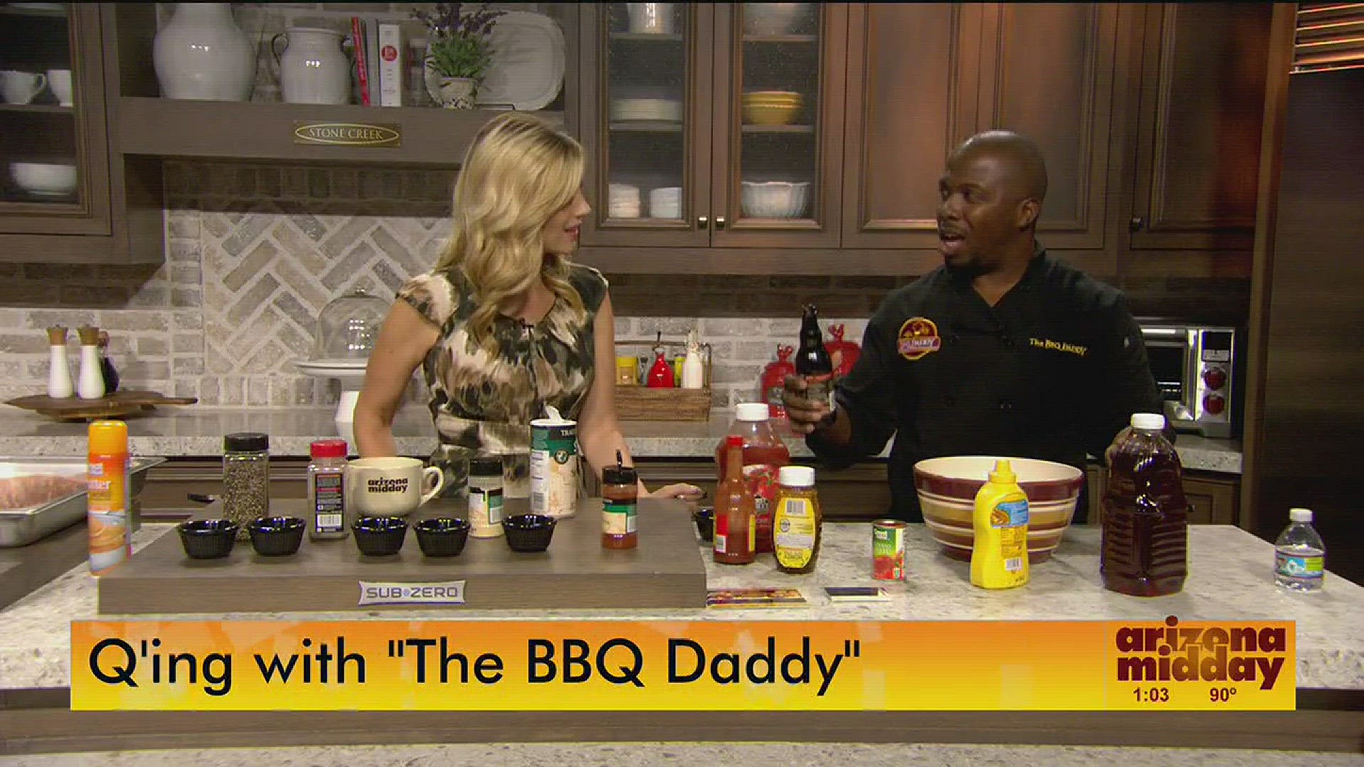 Terry Matthews from BBQ Daddy Catering shows us how to make his famous smoked brisket.
