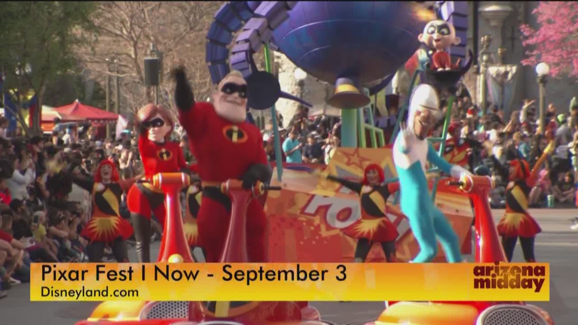 Disney Ambassador Alexa Garcia gives us a sneak peek at Pixar Fest happening now through Septment 3rd at Disneyland Resort
