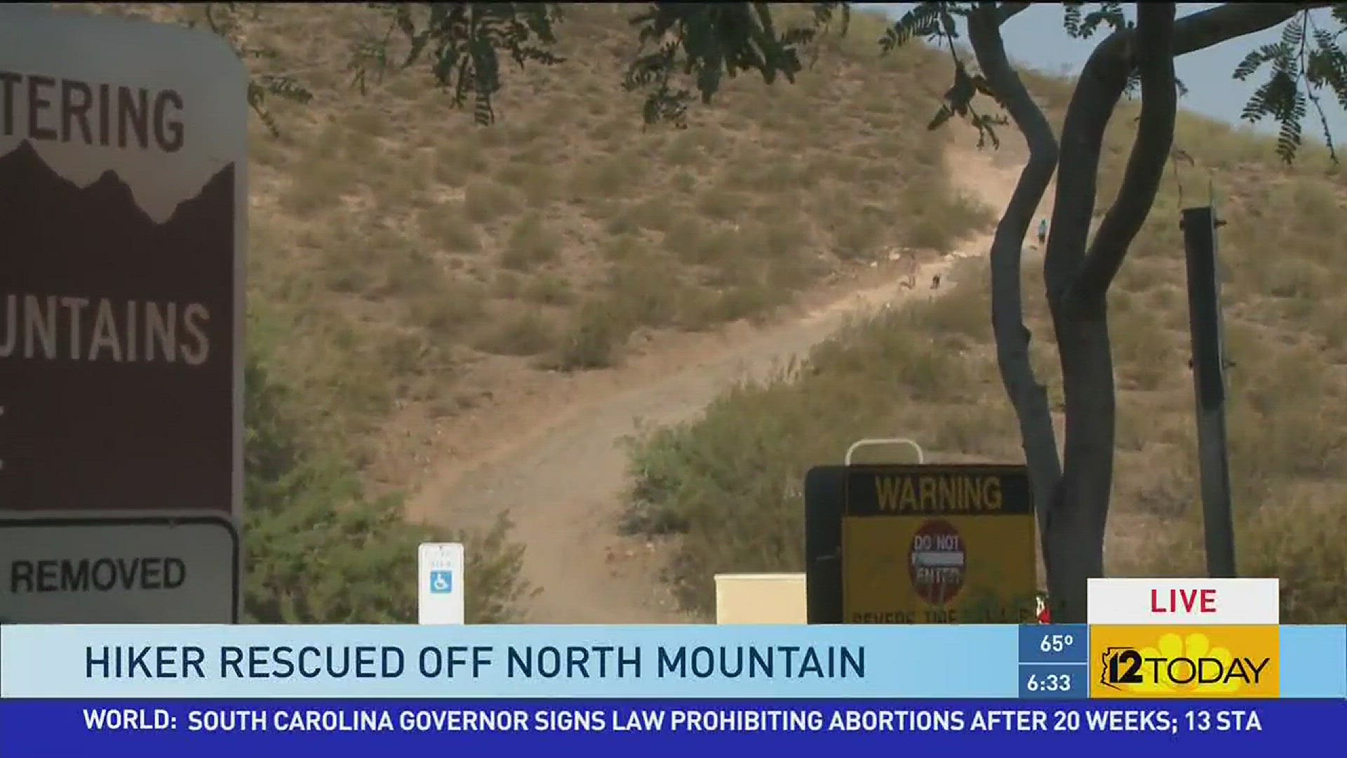 A middle-aged man took a bus to North Mountain to go snake hunting. He brought no water, only beer.